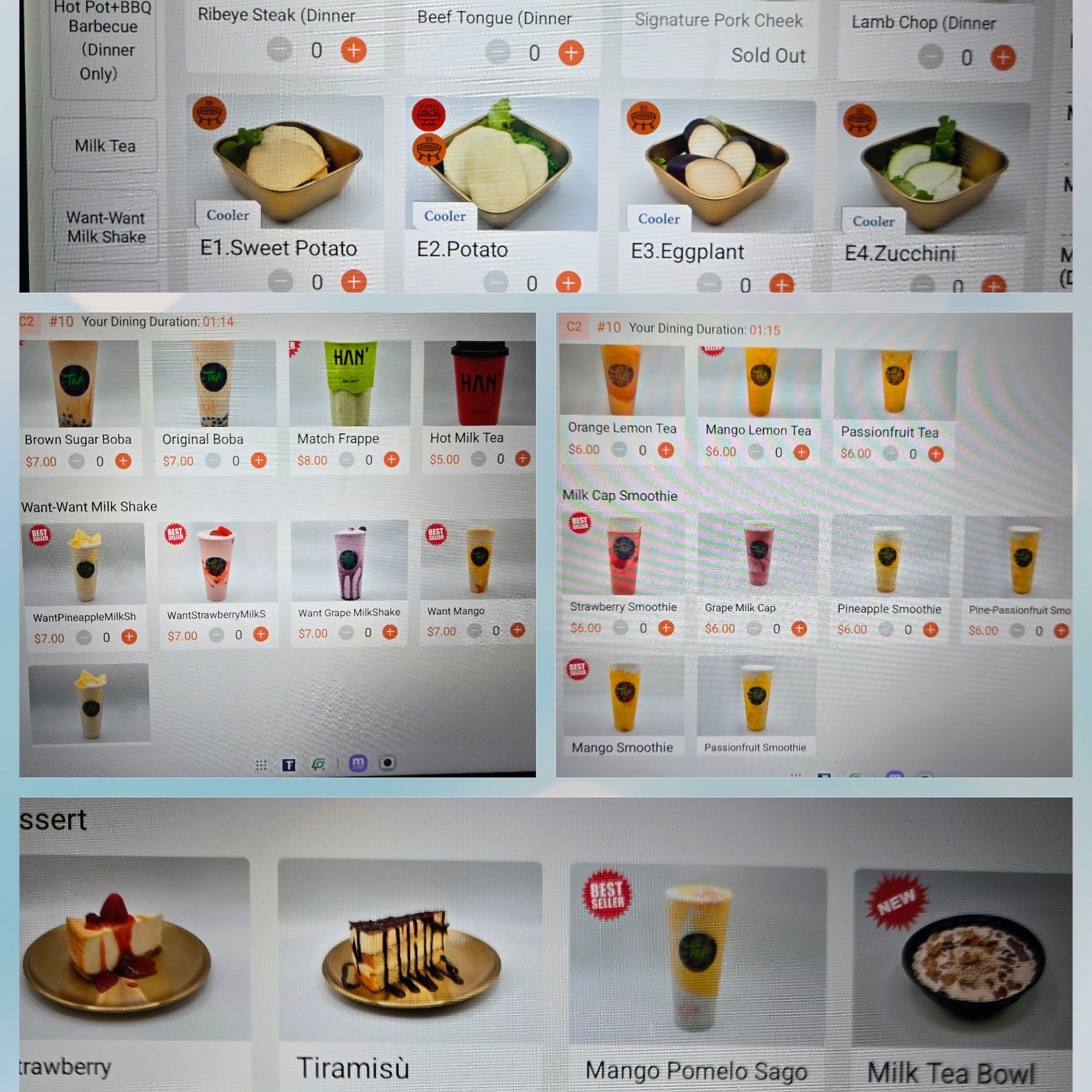 Han Korean BBQ & Hot Pot Menu