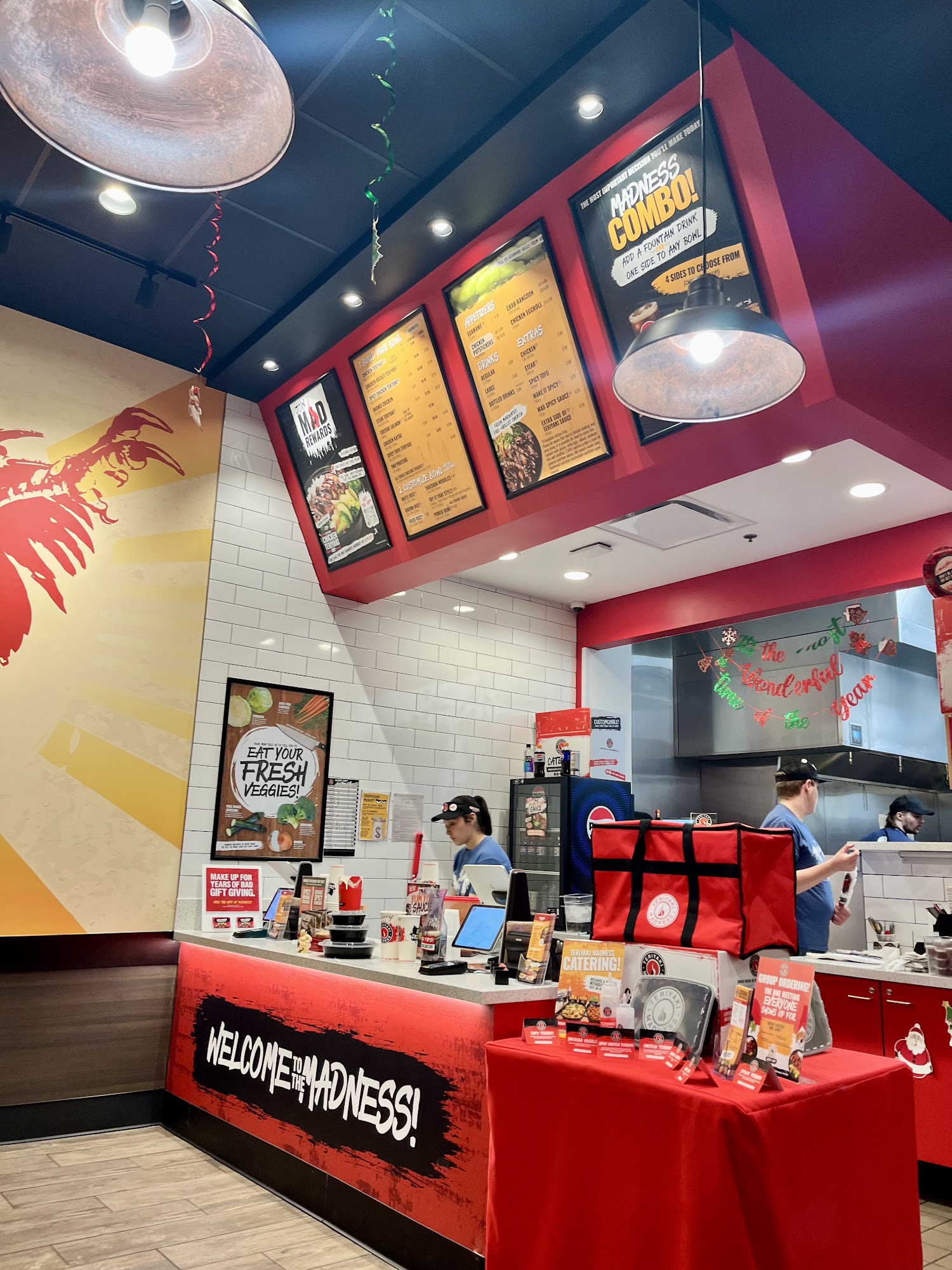 Teriyaki Madness Menu