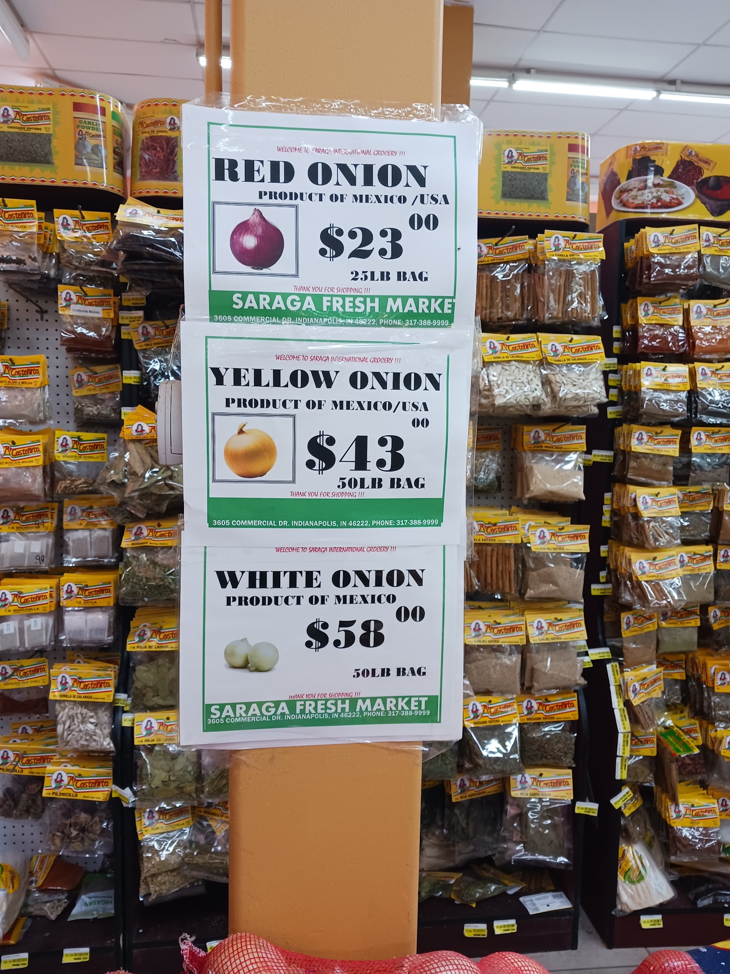 Food truck Don Luis Menu