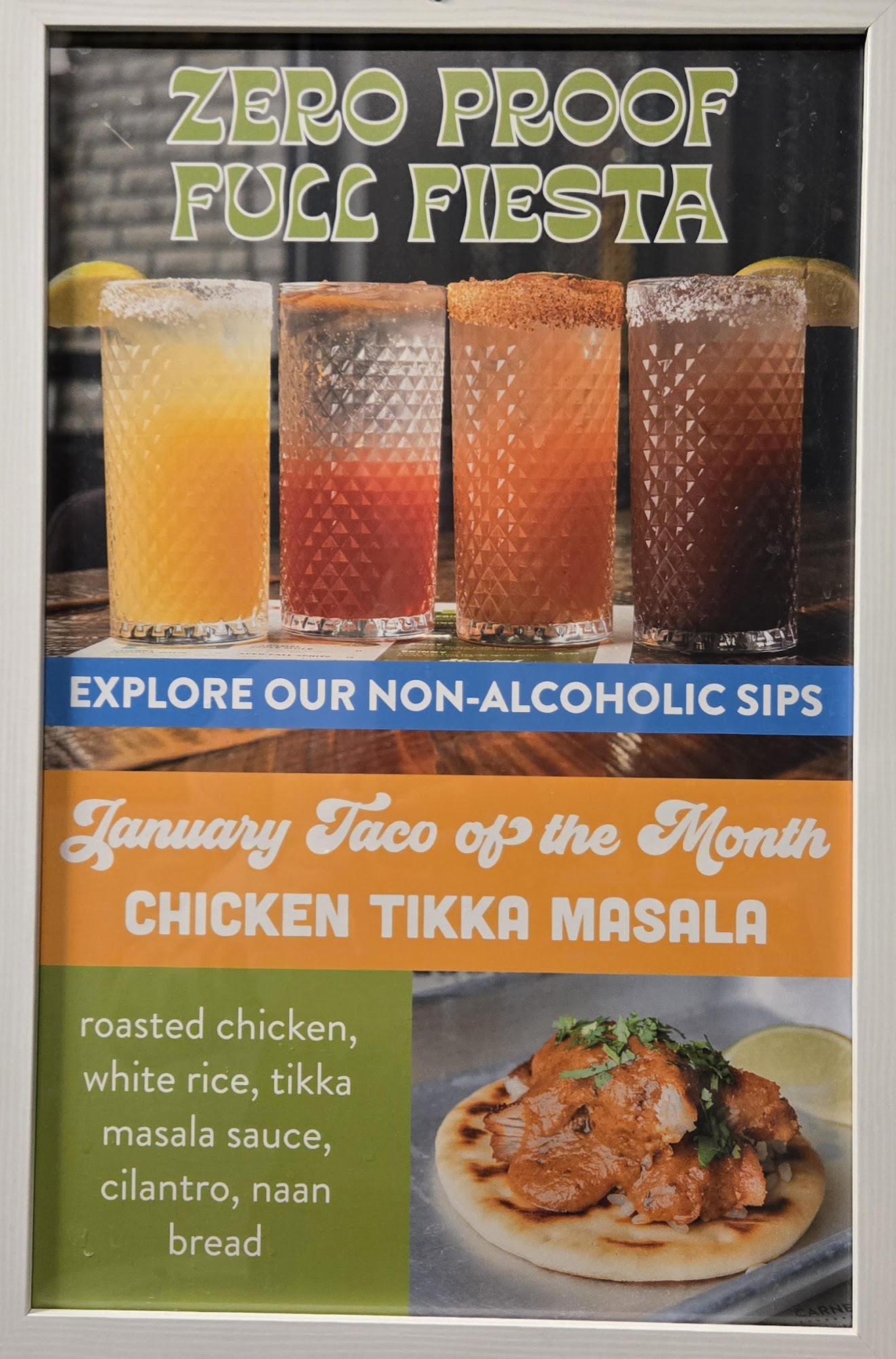Social Cantina Broad Ripple Menu