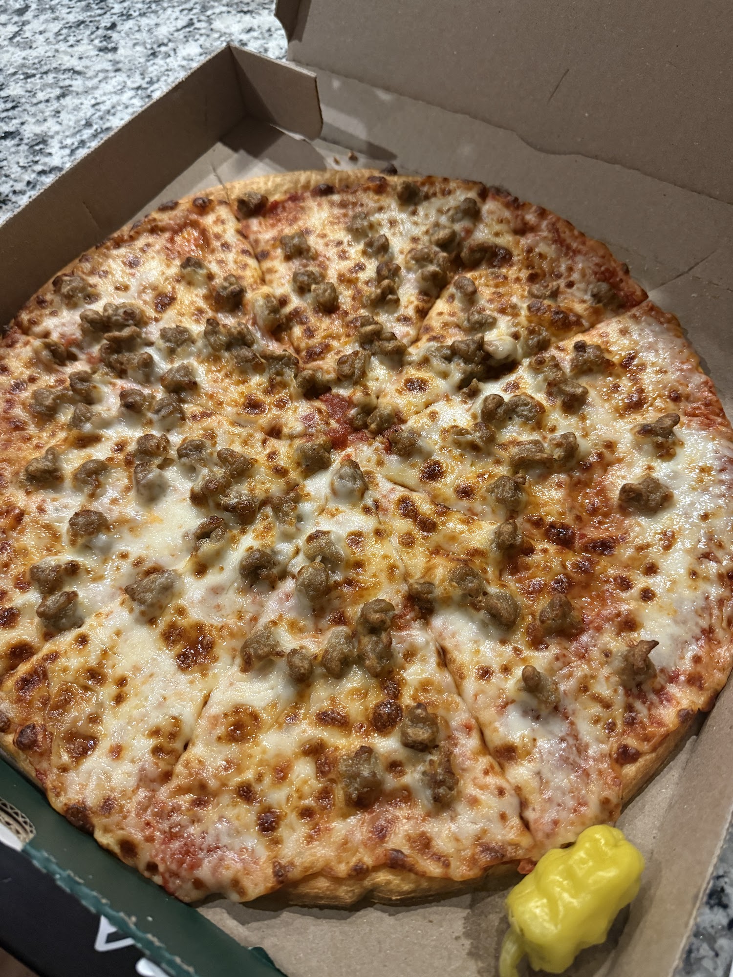 Papa Johns Pizza Menu