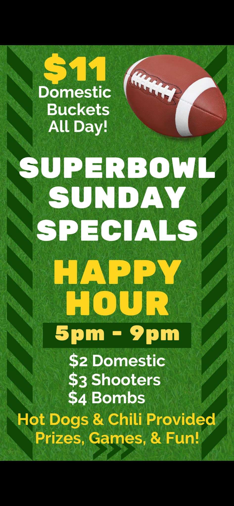 Filling Station Menu