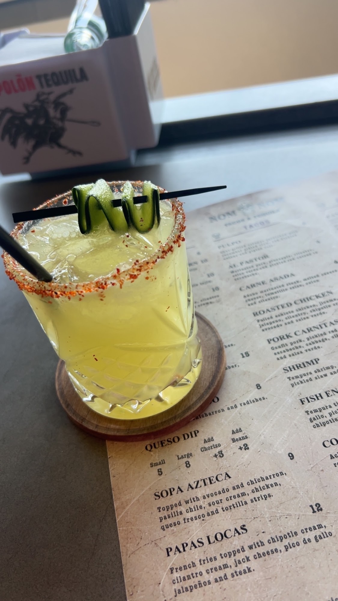 Nom Nom Tacos & Tequila Southside Menu