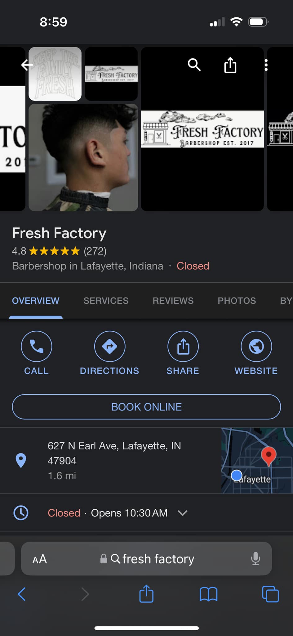 Fresh Factory 627 N Earl Ave, Lafayette Indiana 47904