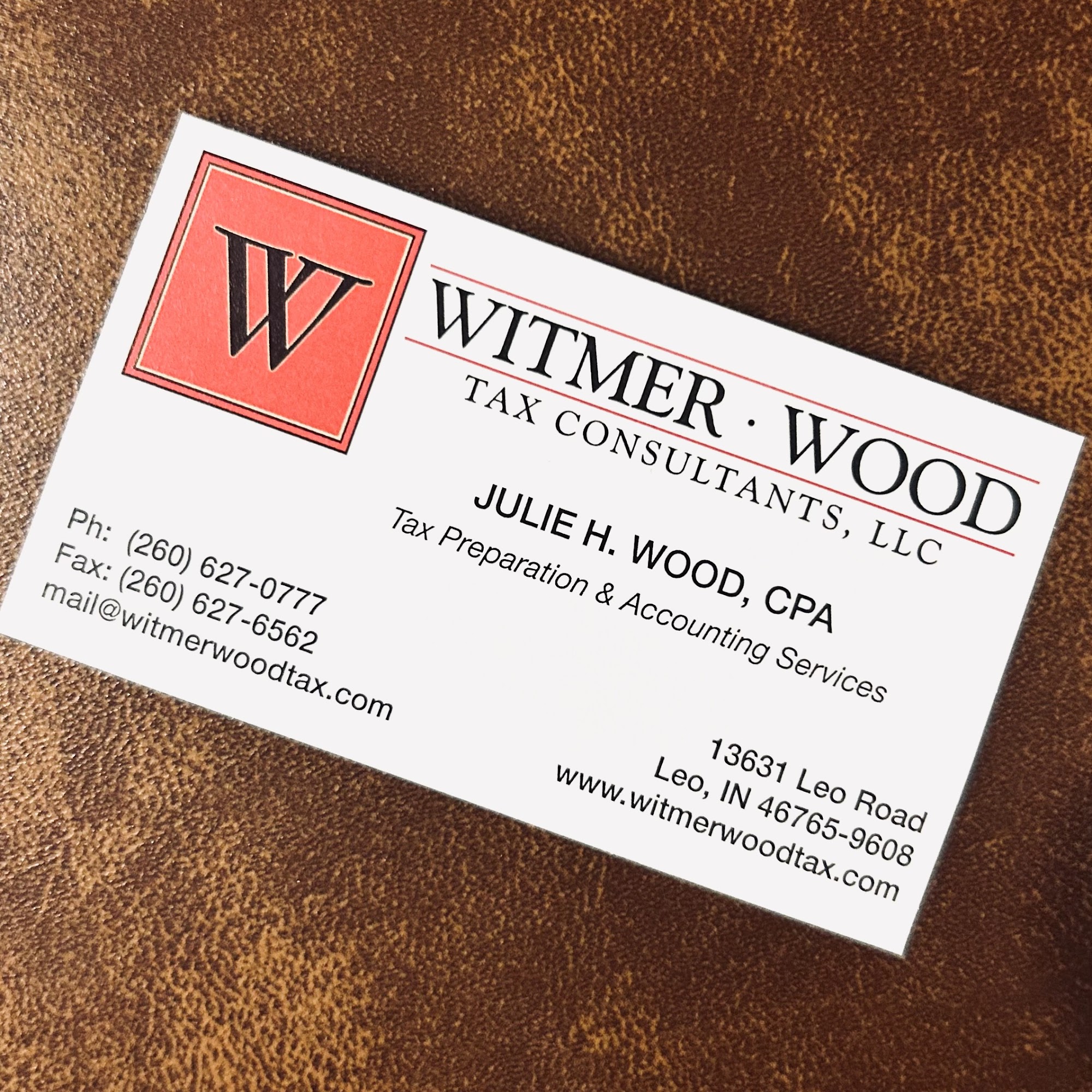 Witmer Wood Tax Consultants, LLC