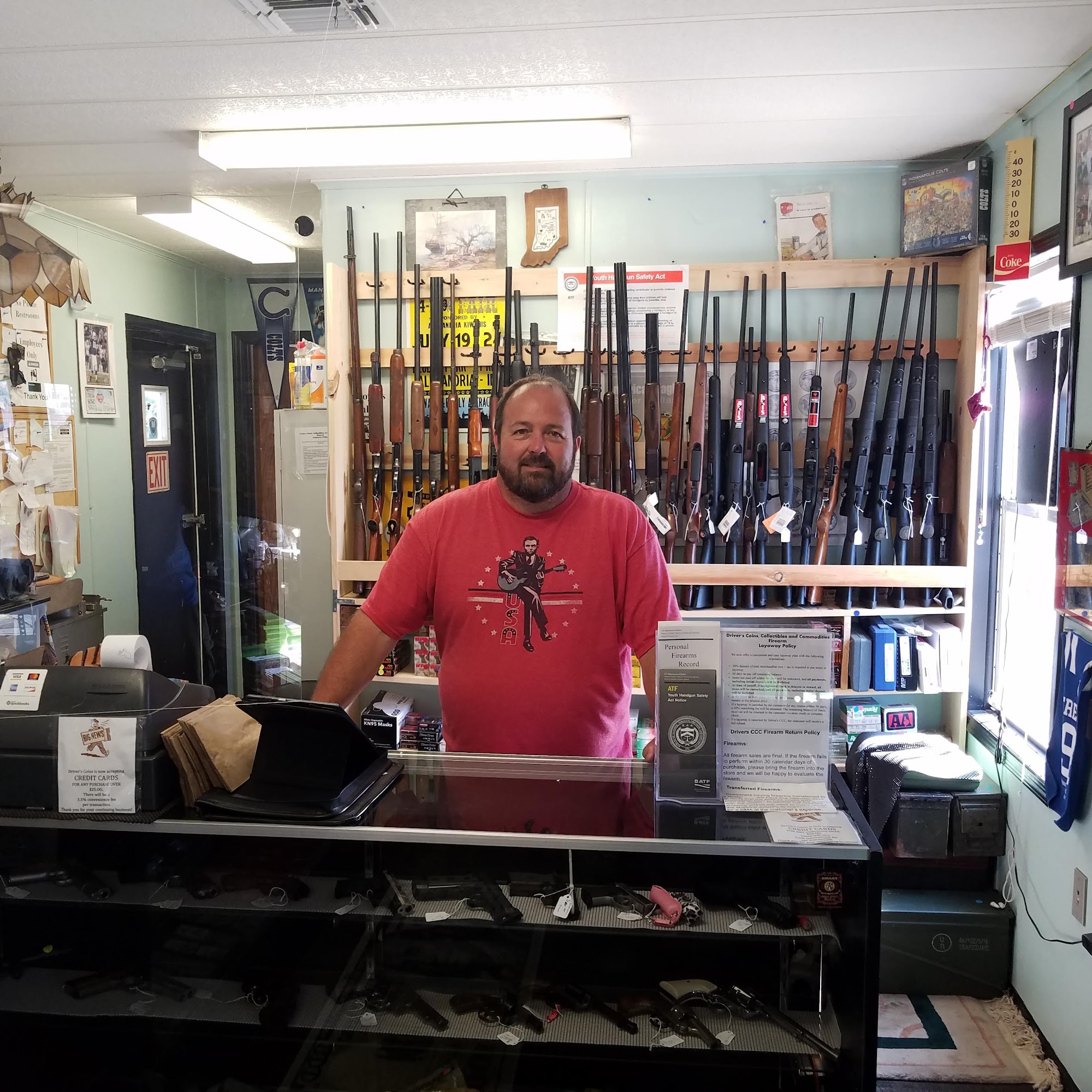 Driver's coins, collectibles and commodities Marion