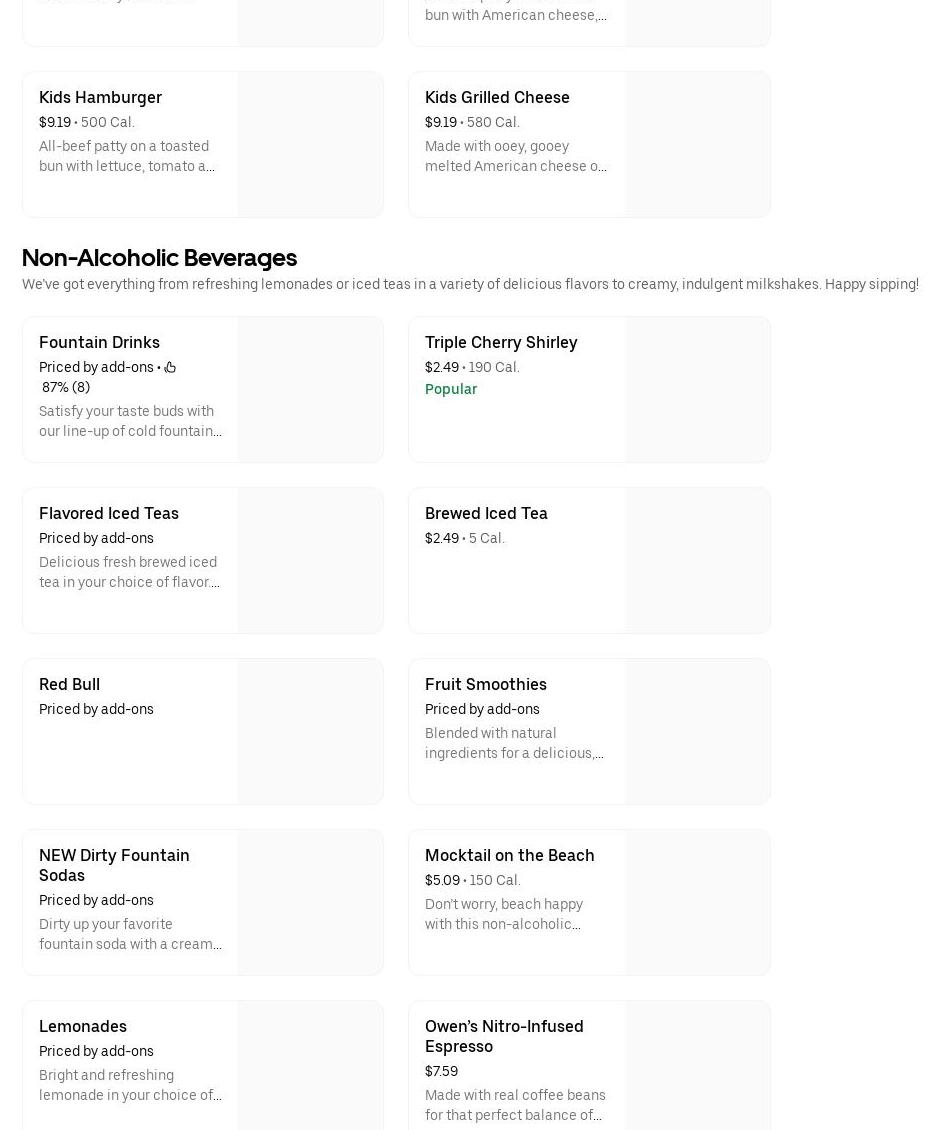 Applebee's Grill + Bar Menu