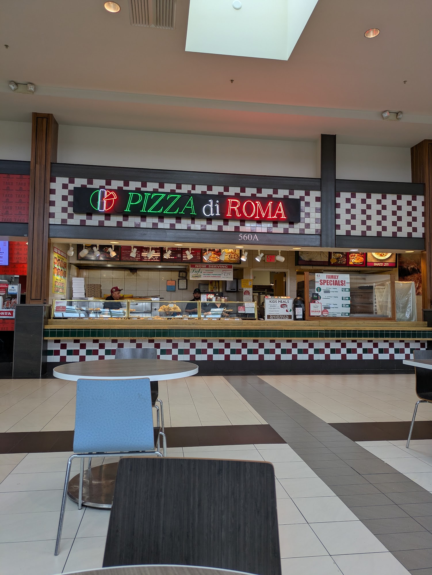 Luca Pizza di Roma Menu