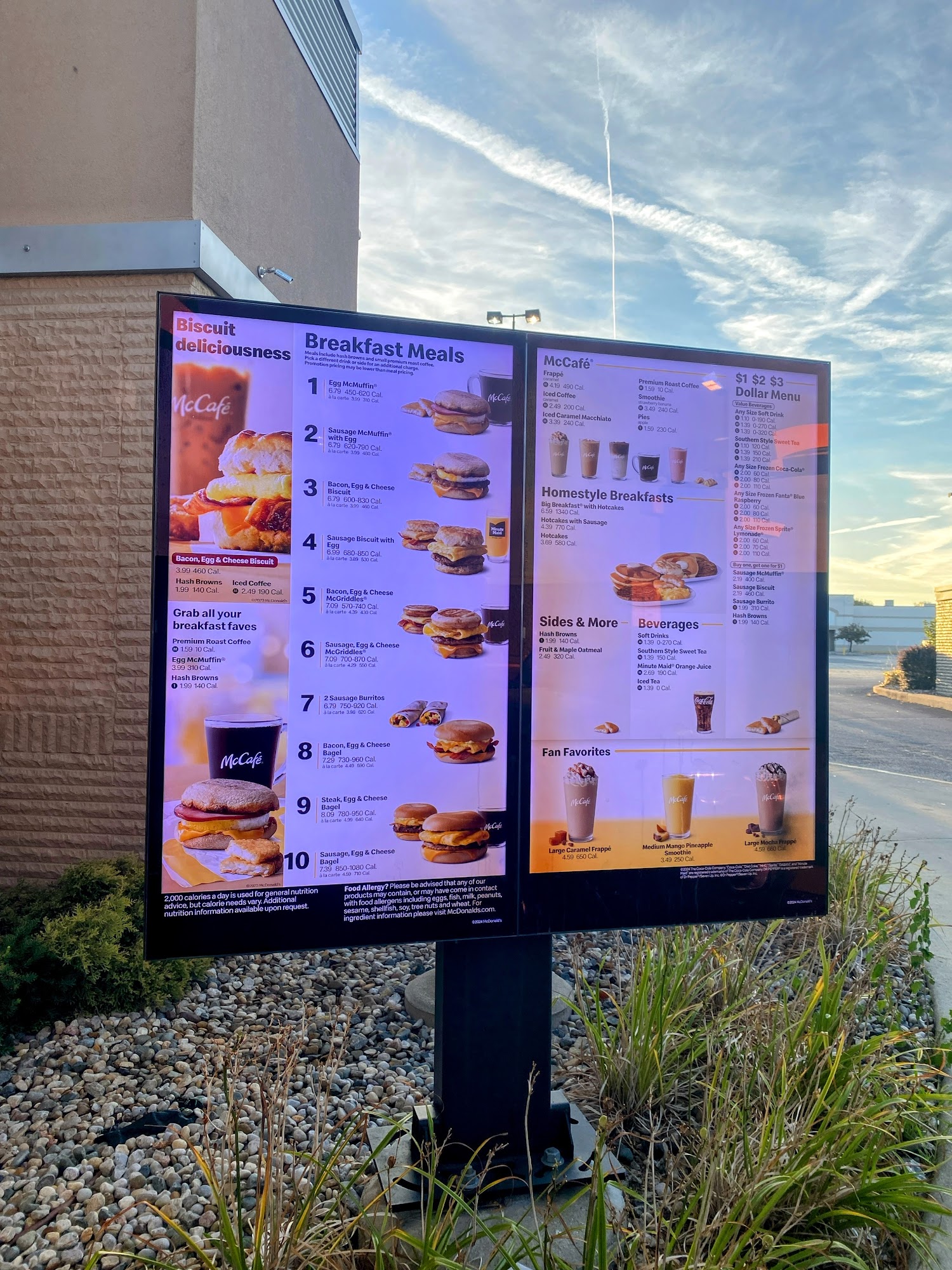 McDonald's Menu