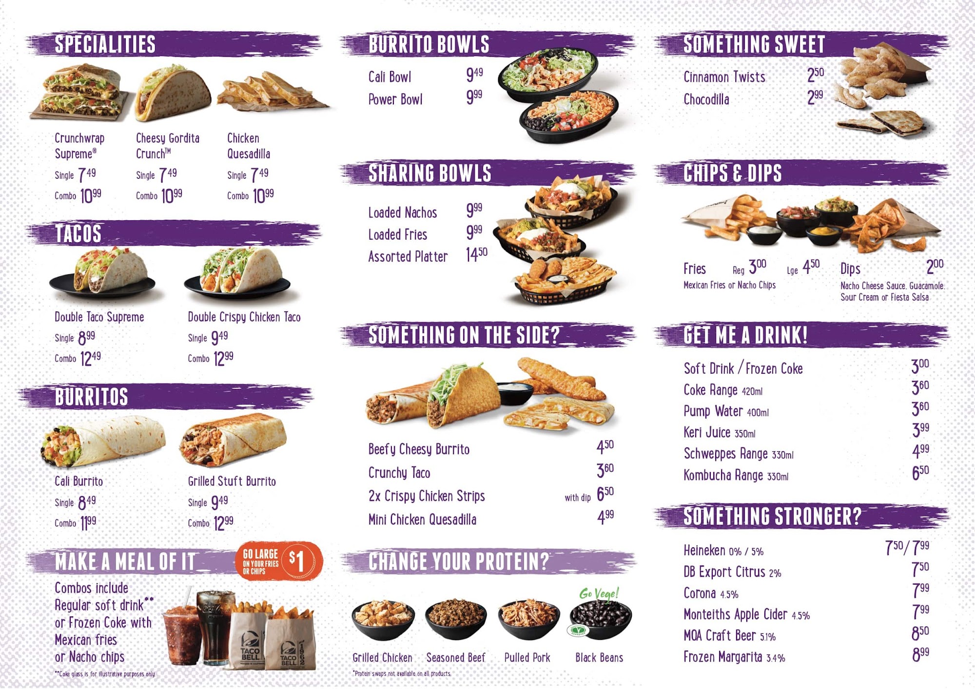 Taco Bell Menu