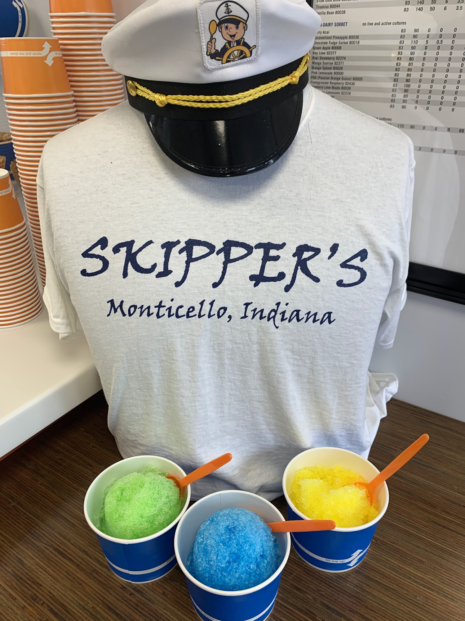 Skipper's Frozen Yogurt & Dessert Shop Menu