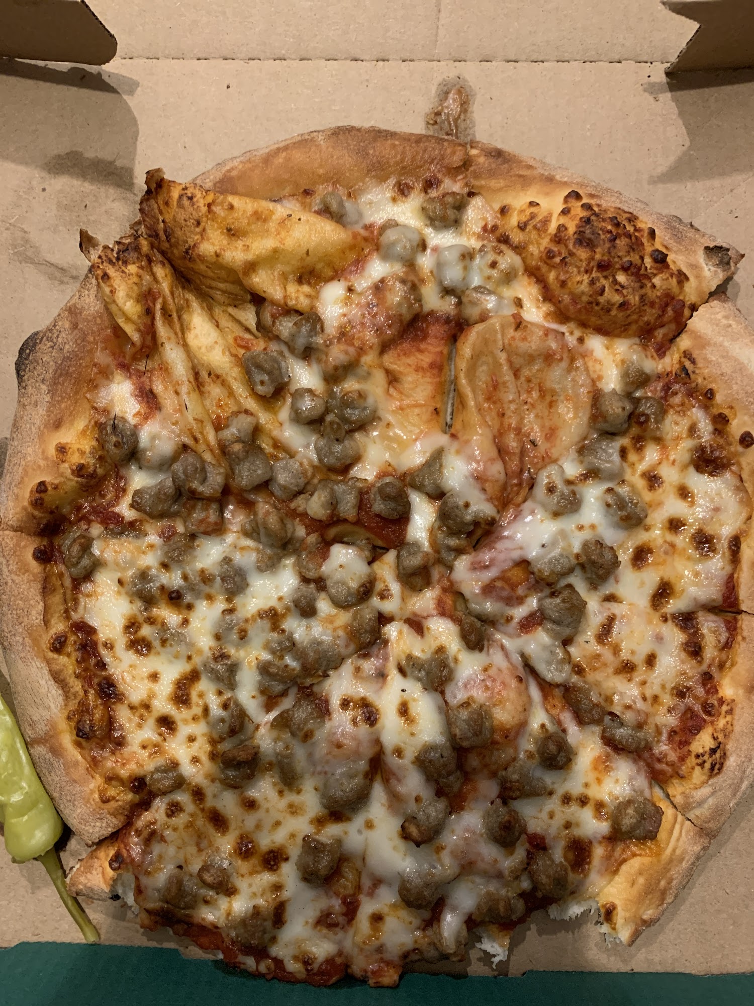 Papa Johns Pizza Menu