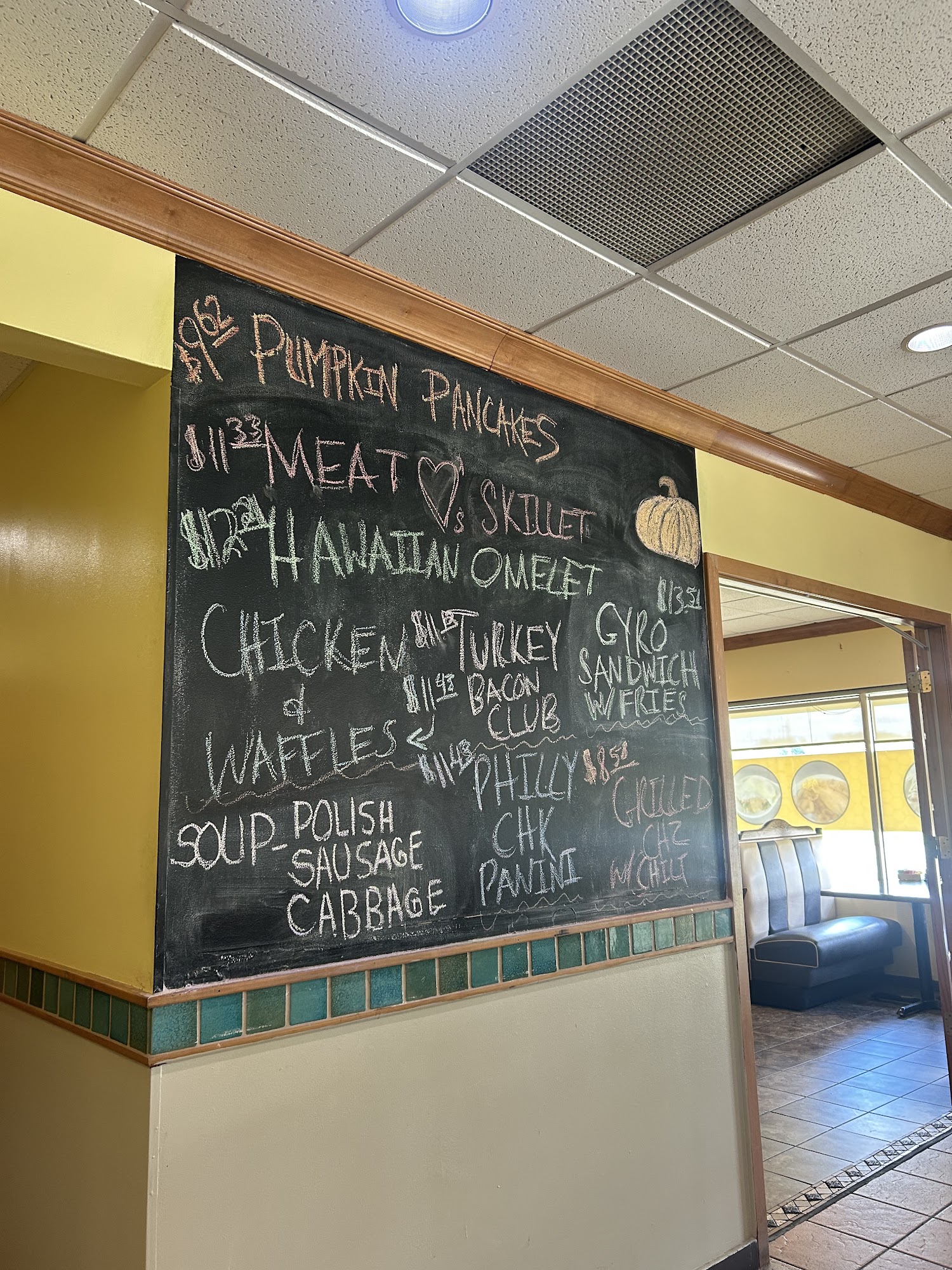 Honey Beez Pancake House Menu