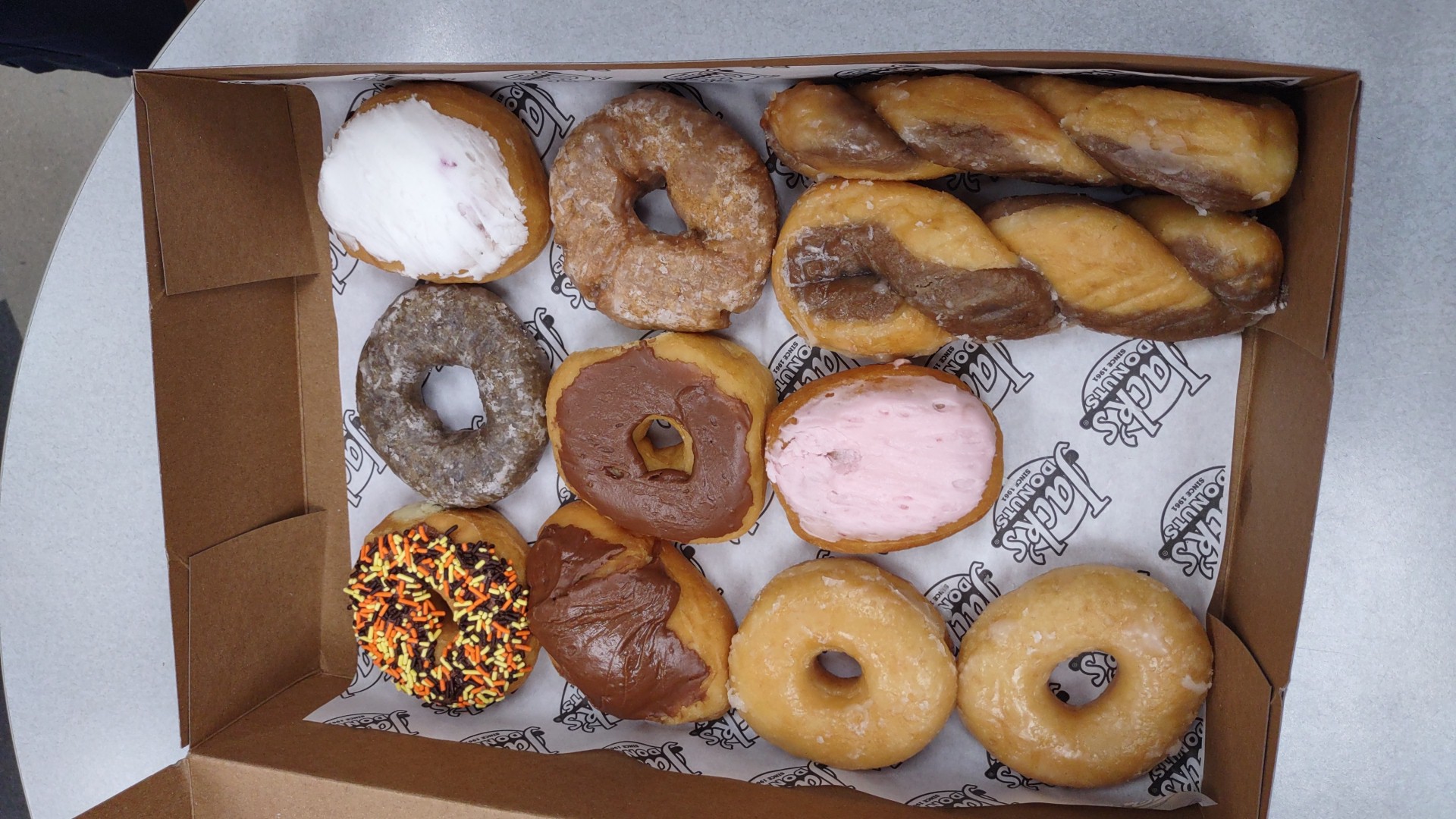 Jack's Donuts of Plainfield Menu