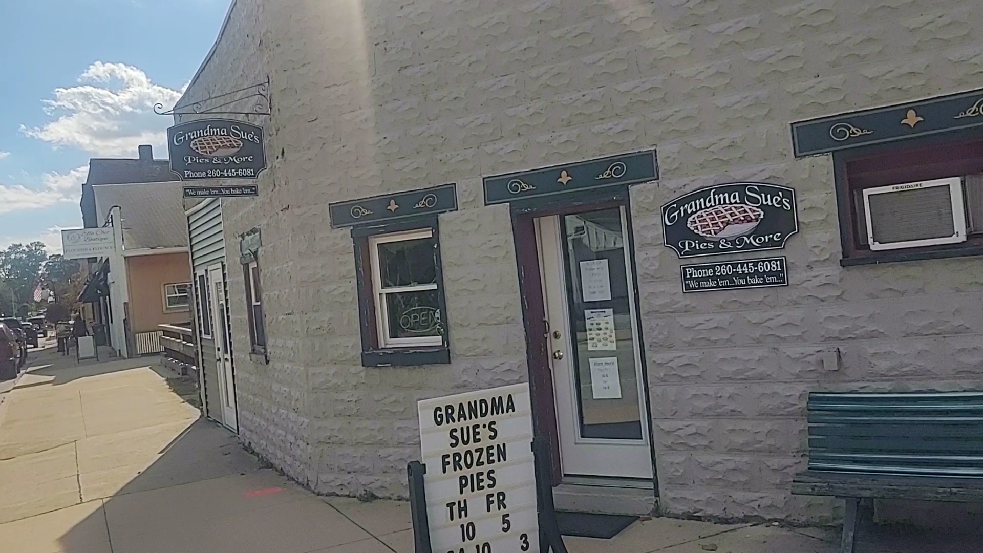 Grandma Sue's Pies & More Menu