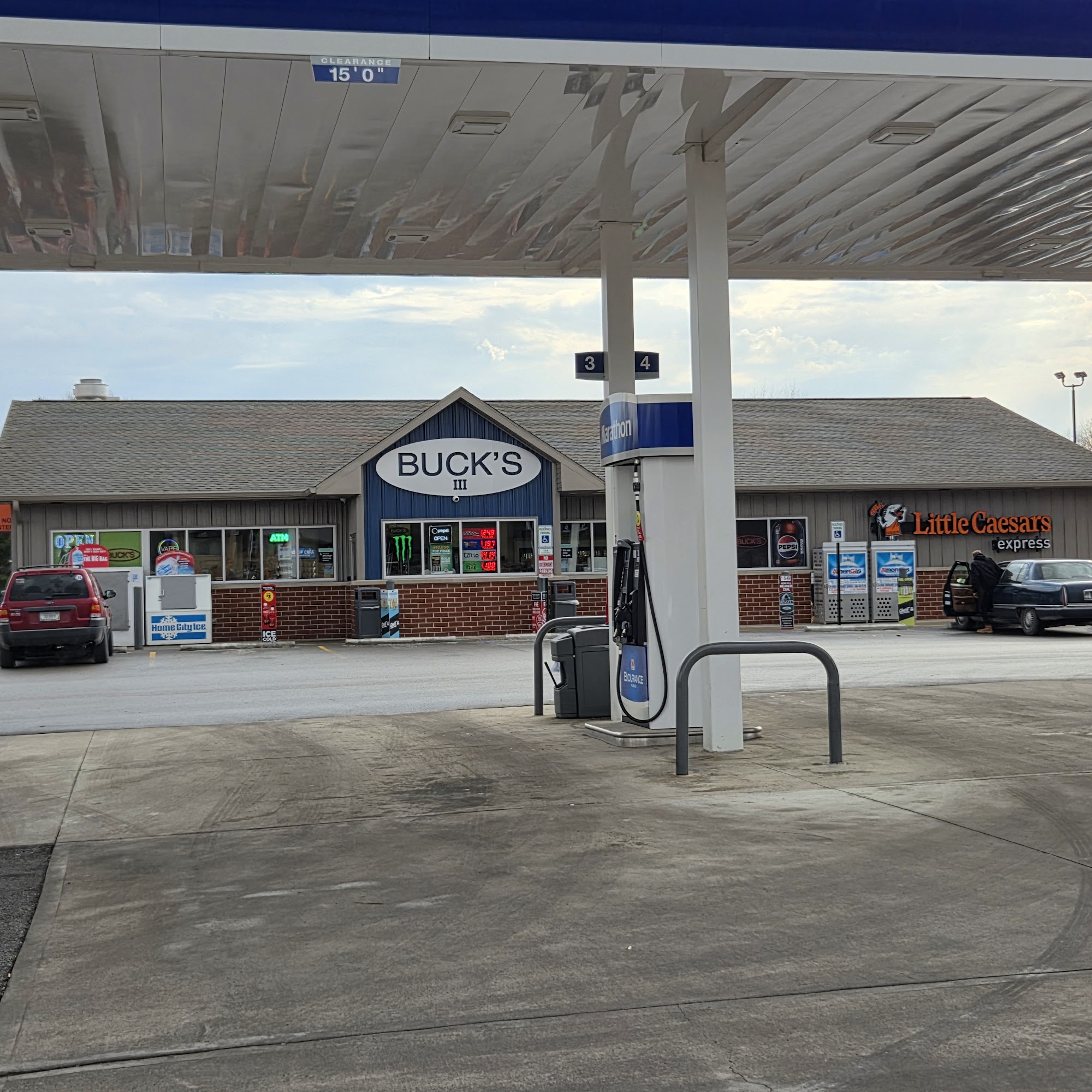 Buck's Marathon Gas N US 41- Little Caesars Express Rosedale