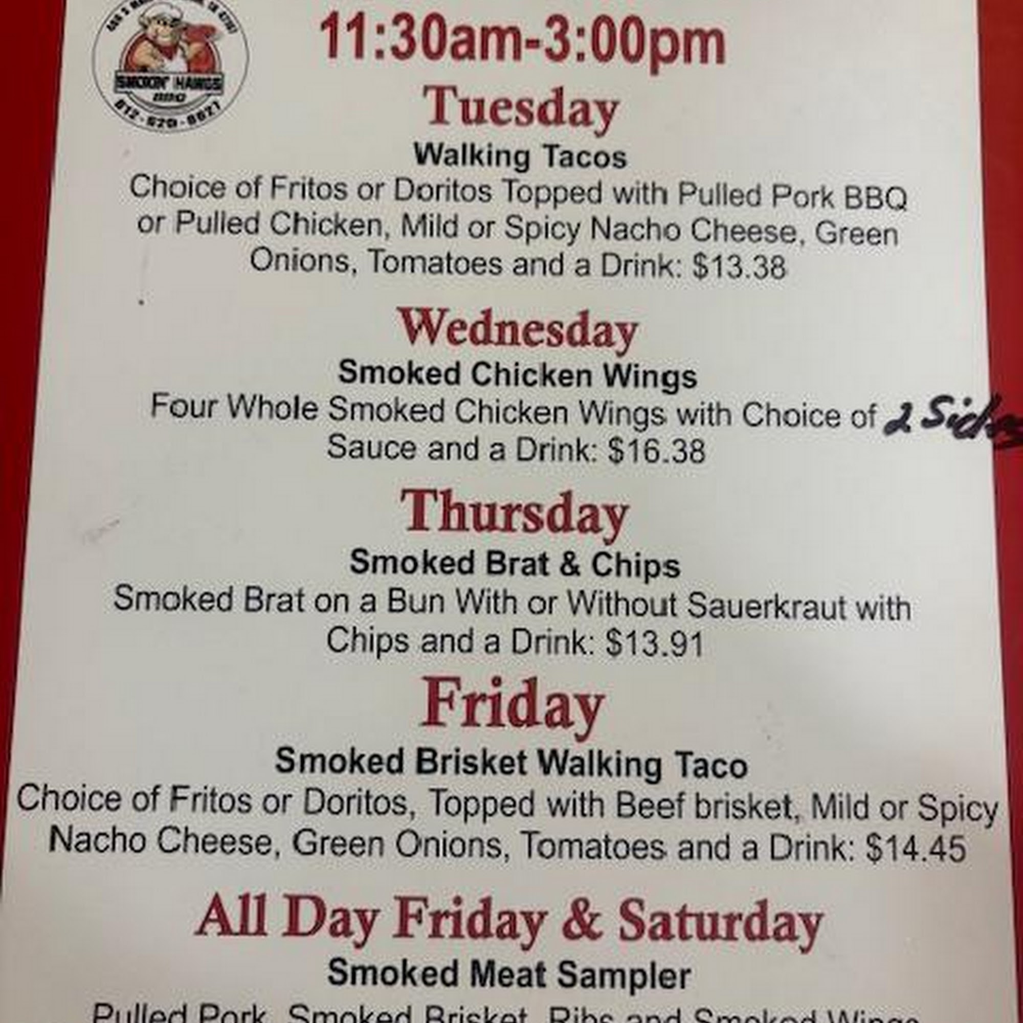 Smokin’ Hawgs BBQ Salem