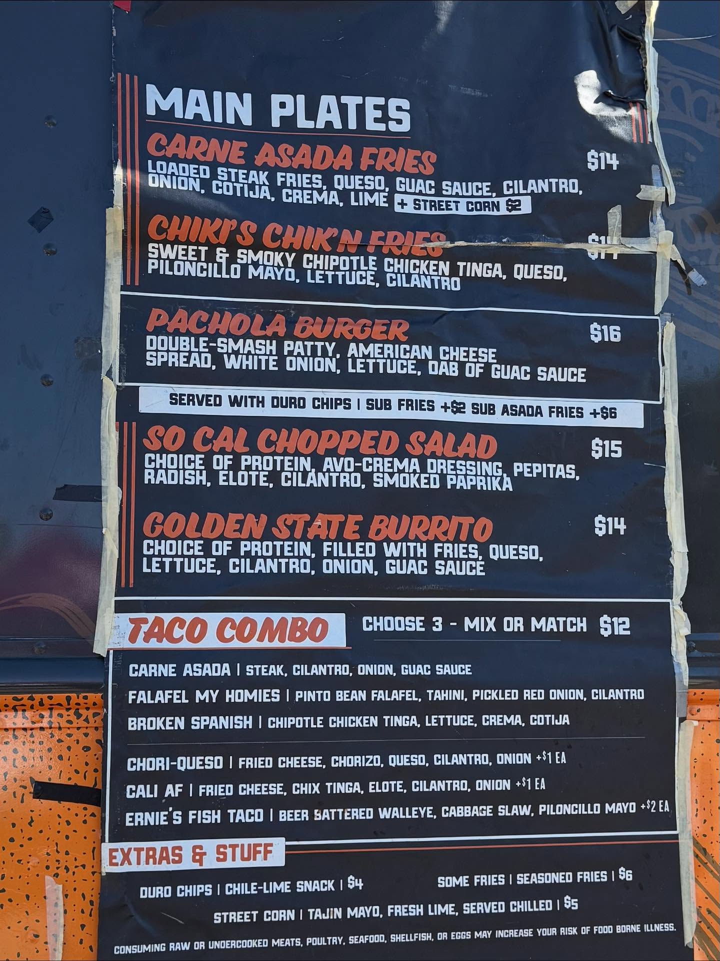 Lunar Infusions Kombucha Menu