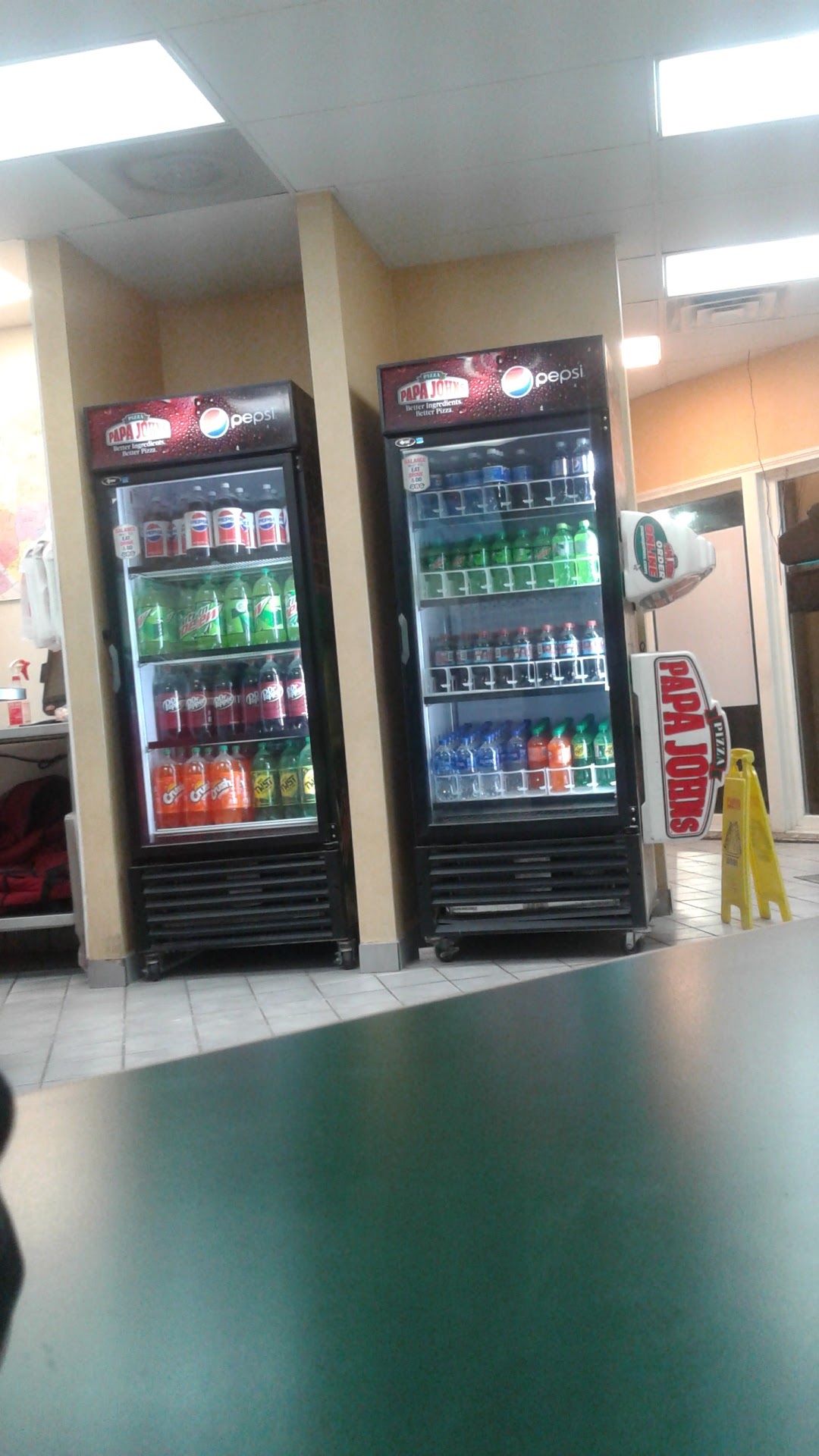 Papa Johns Pizza Menu