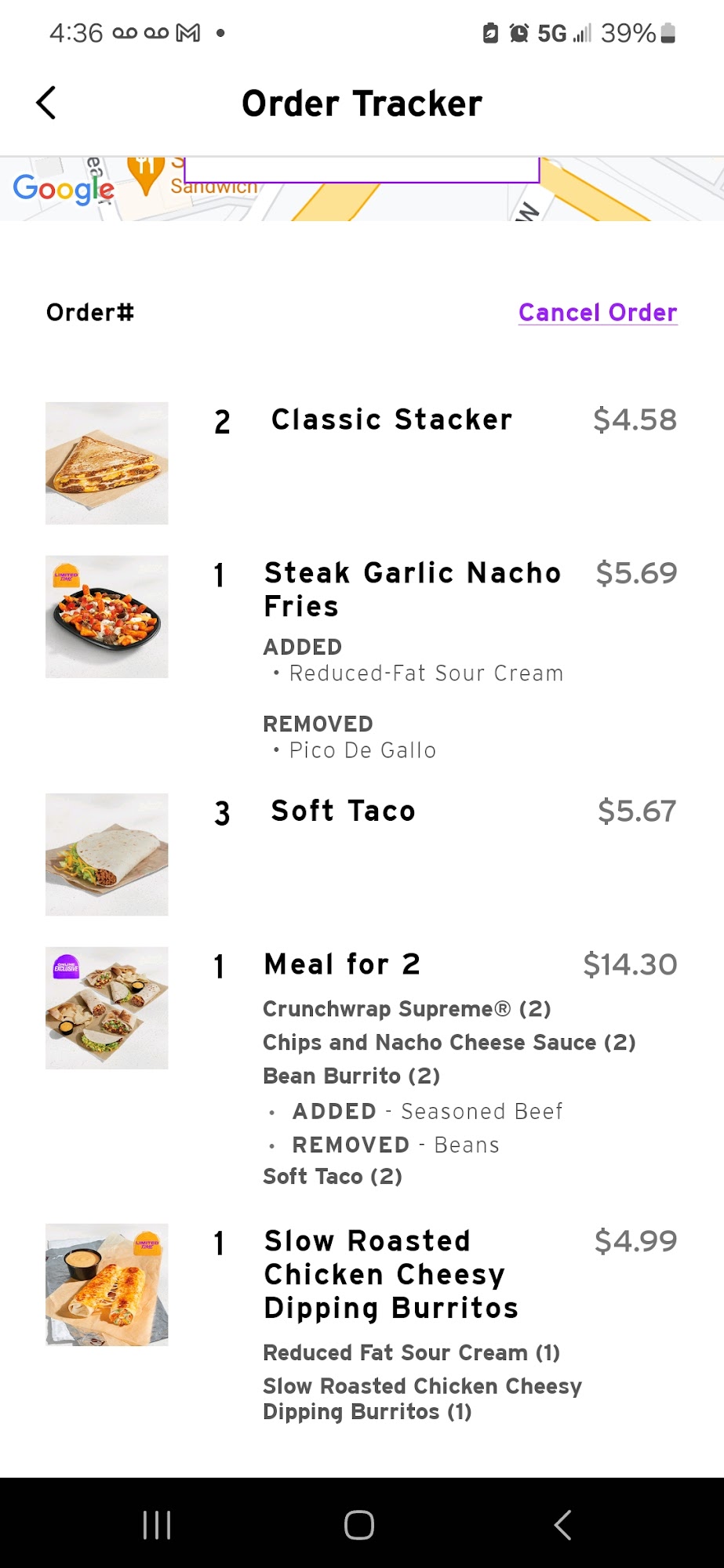 Taco Bell Menu