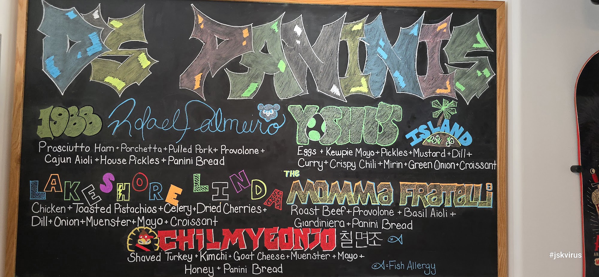 D’S Meats and Paninis Menu