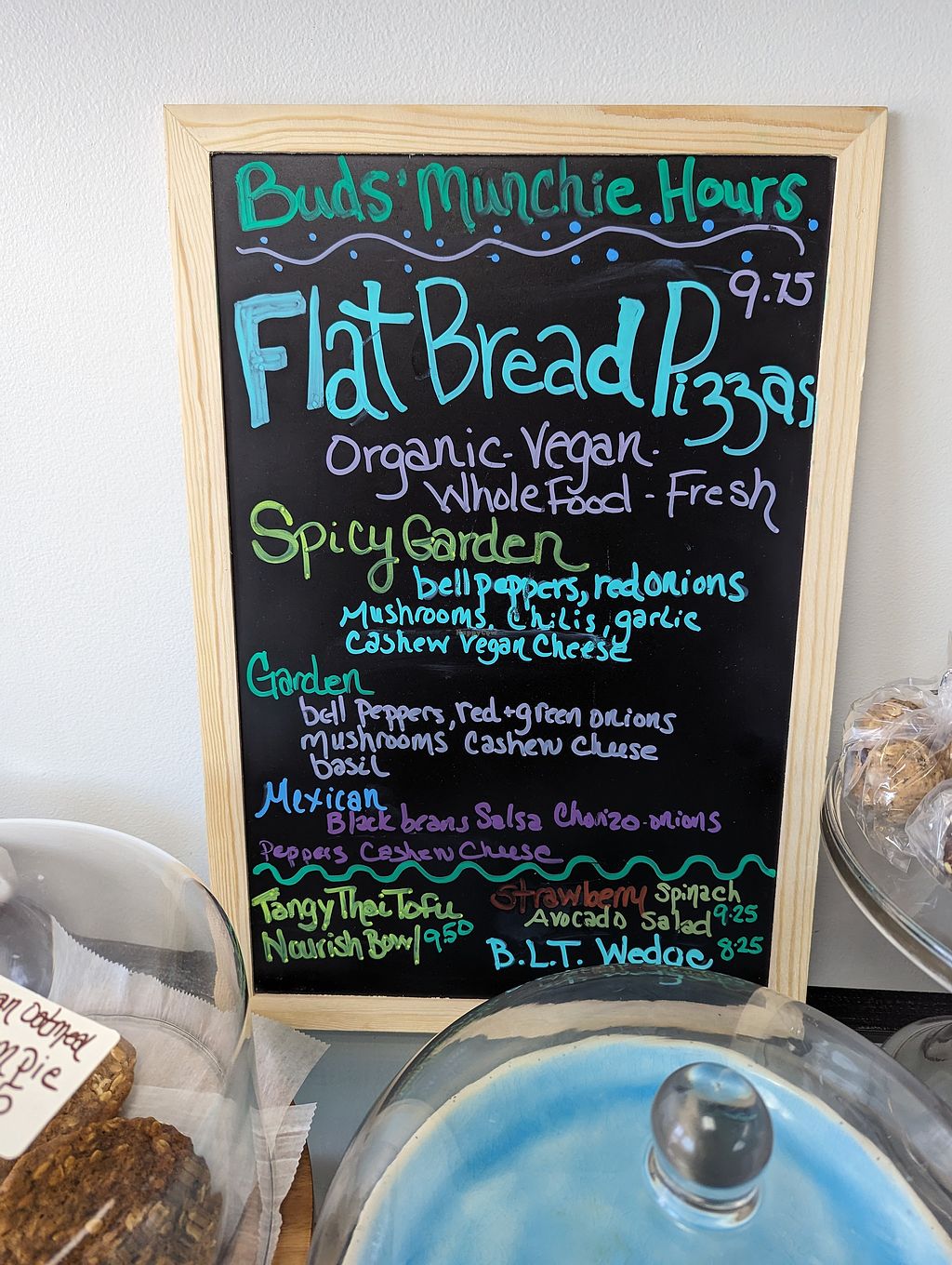 Buds' Elixirs Menu