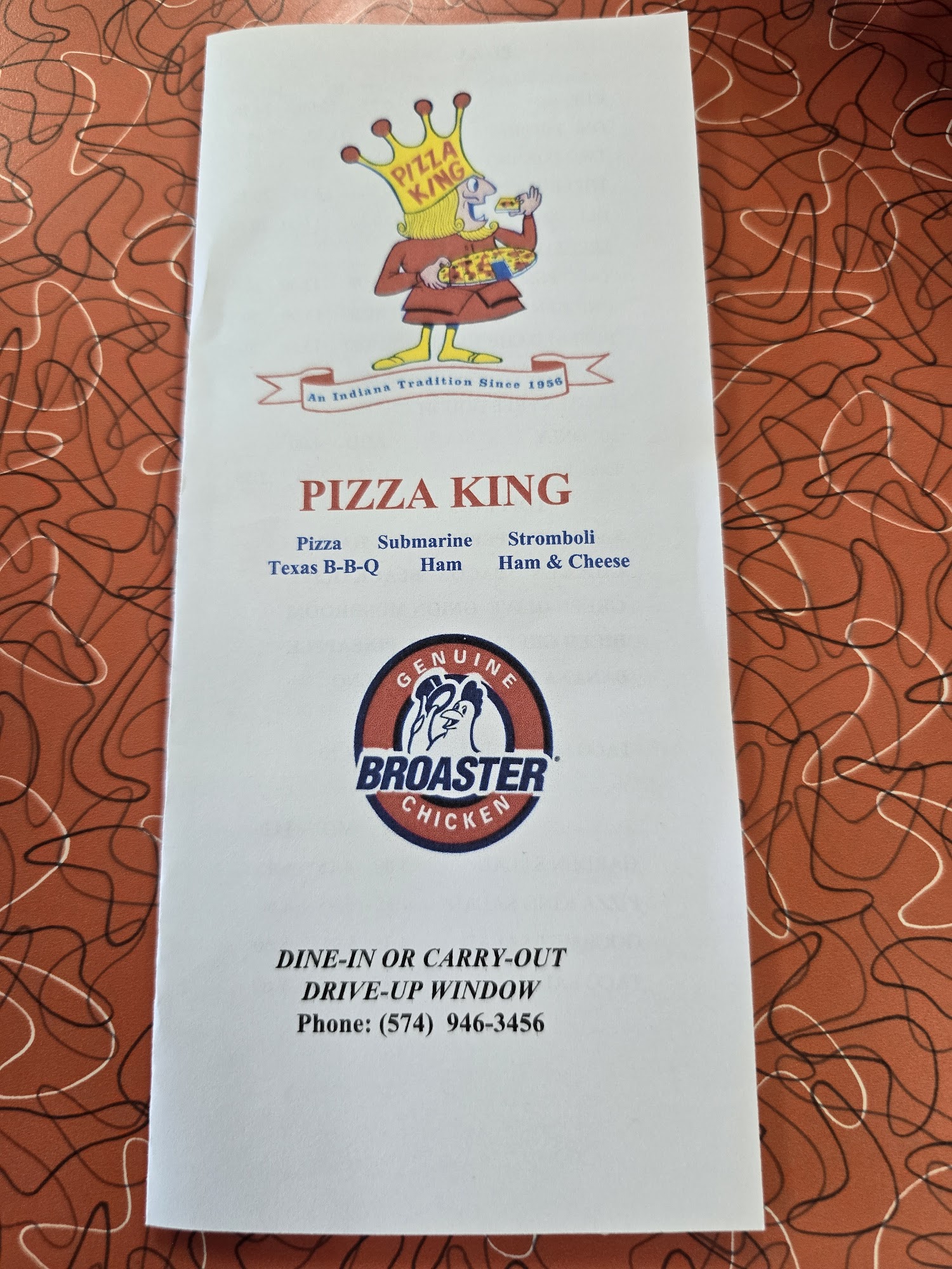 Pizza King | Winamac, IN Menu