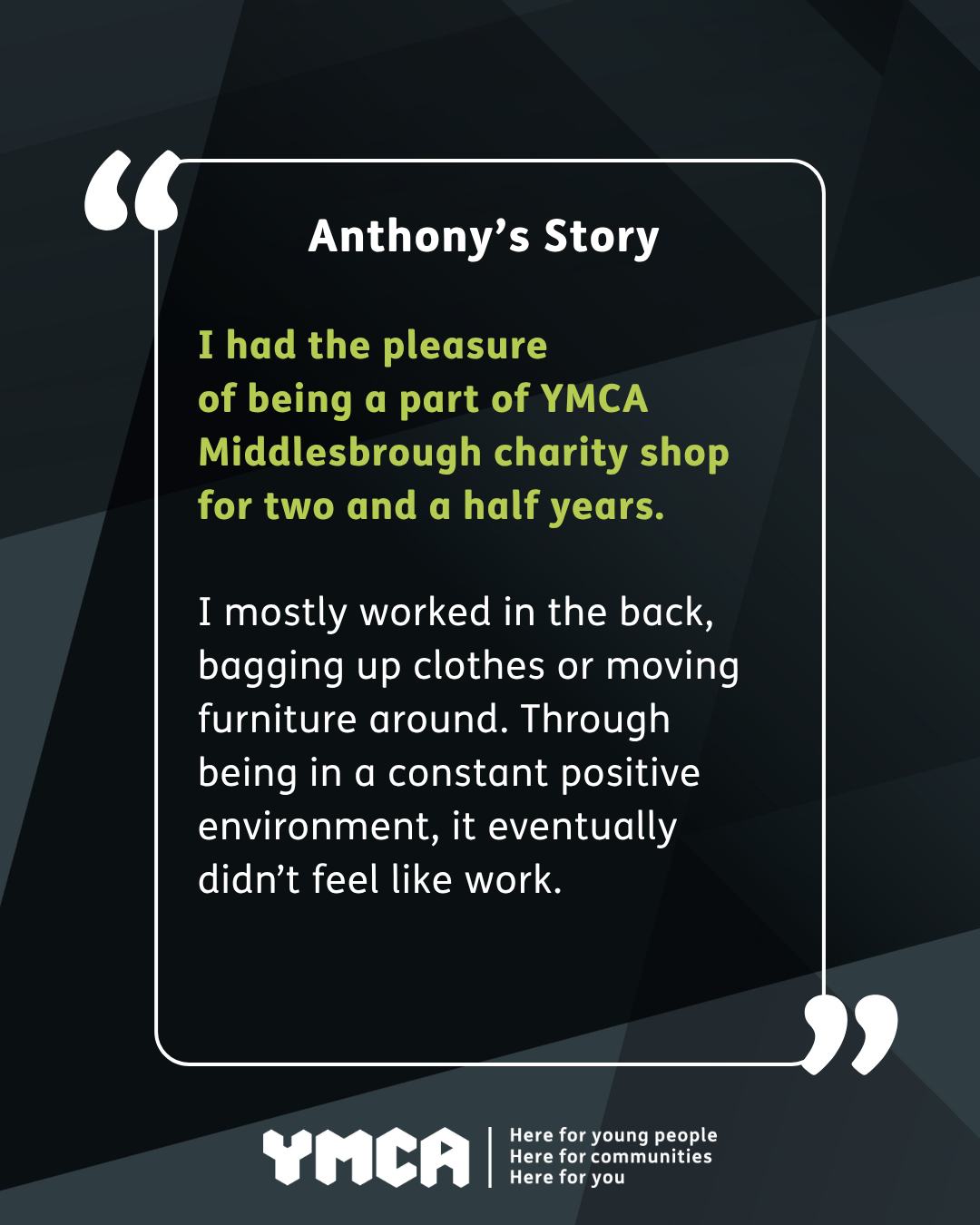 YMCA Shop