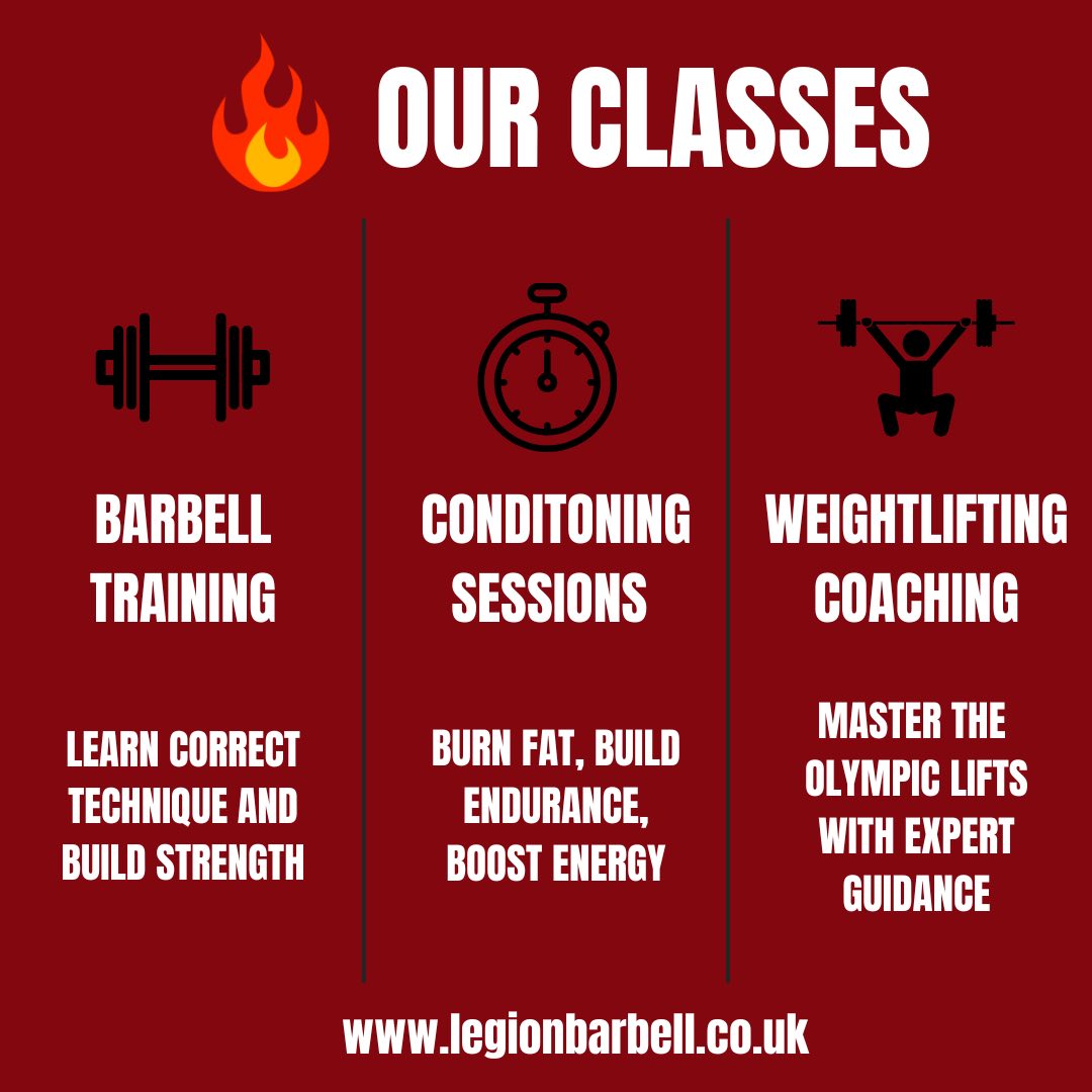 Legion Barbell Weightlifting