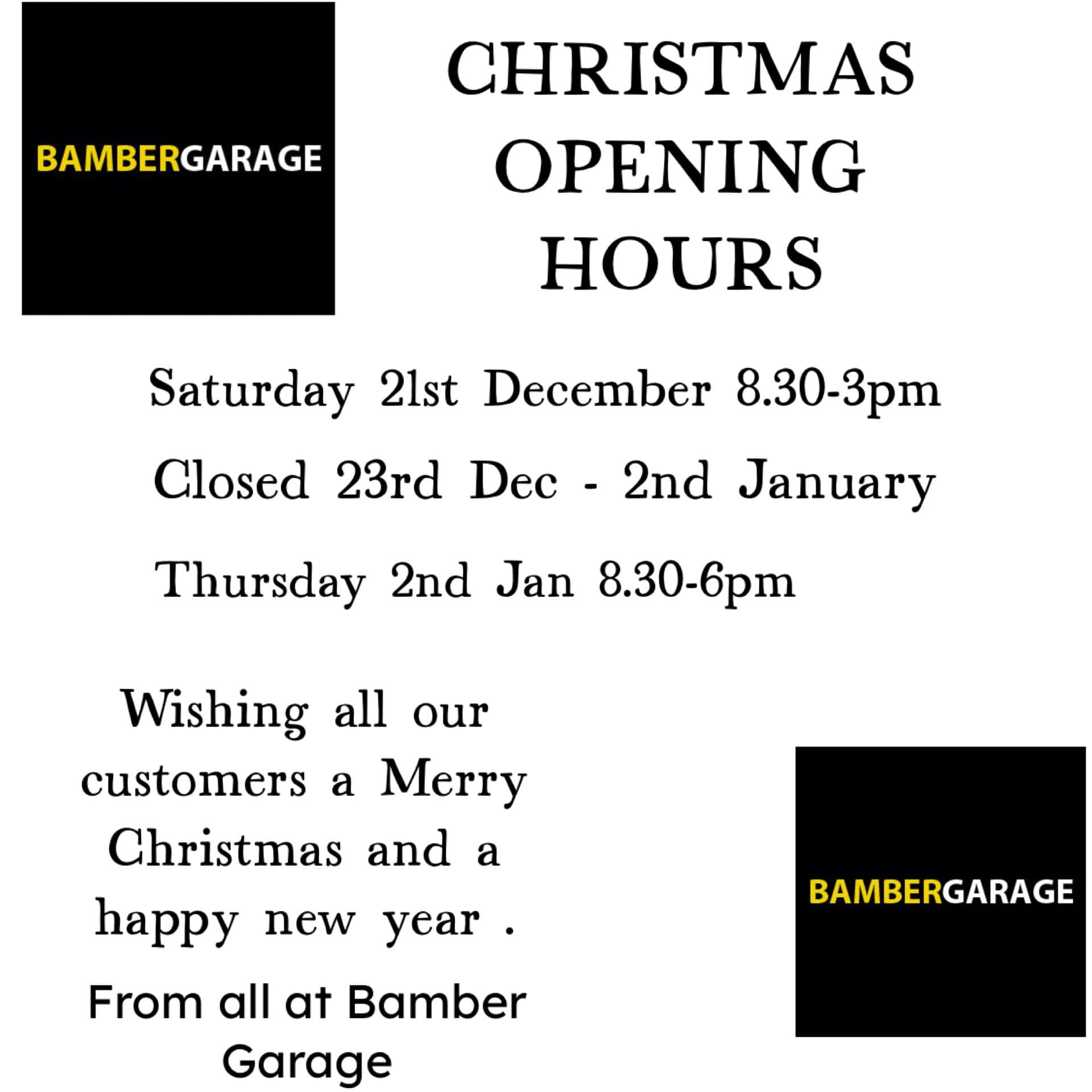 Bamber Garage Ltd