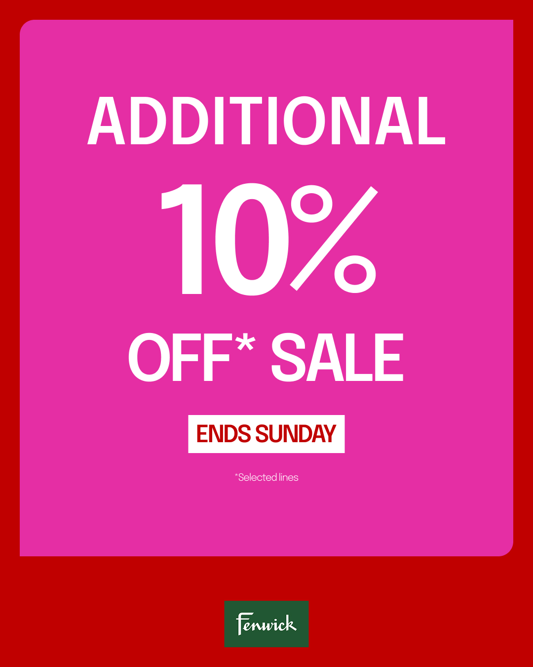 Jaeger (Fenwicks) - Tunbridge Wells