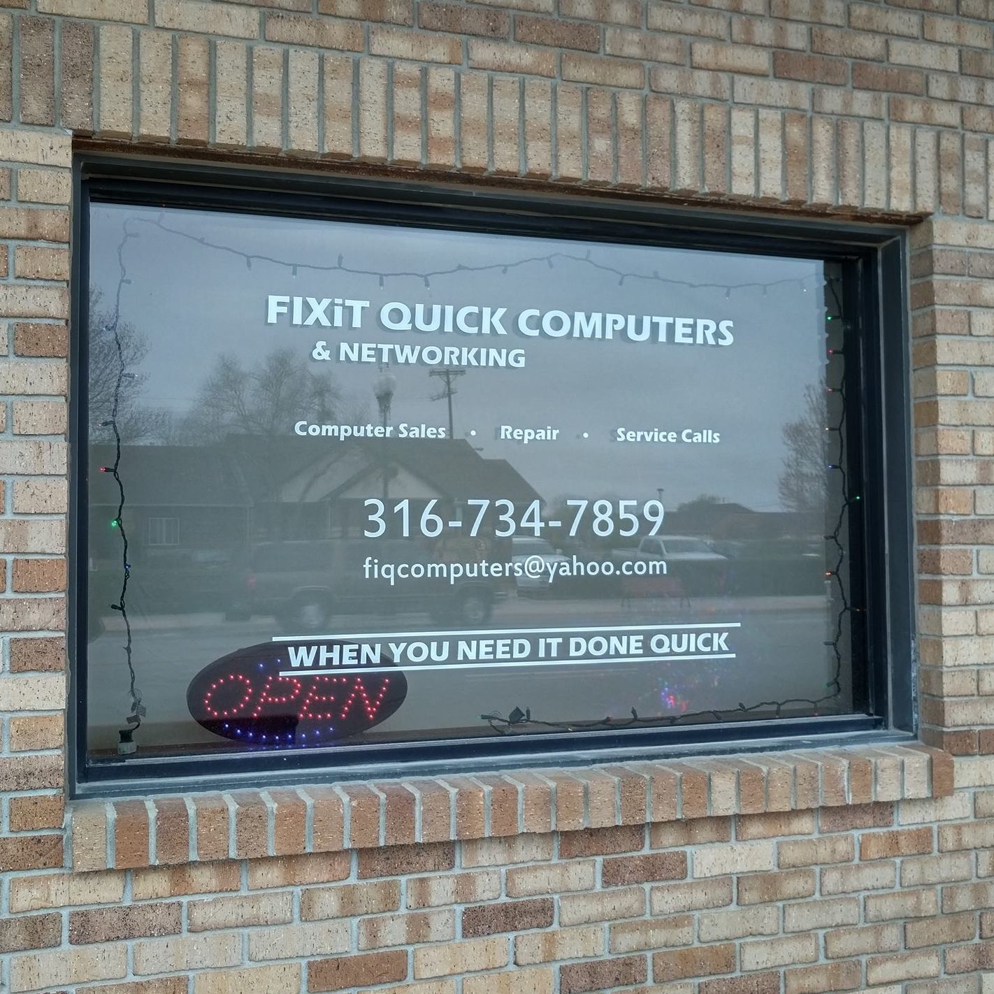 FIXiT Quick Computers 703 S Main St, El Dorado Kansas 67042
