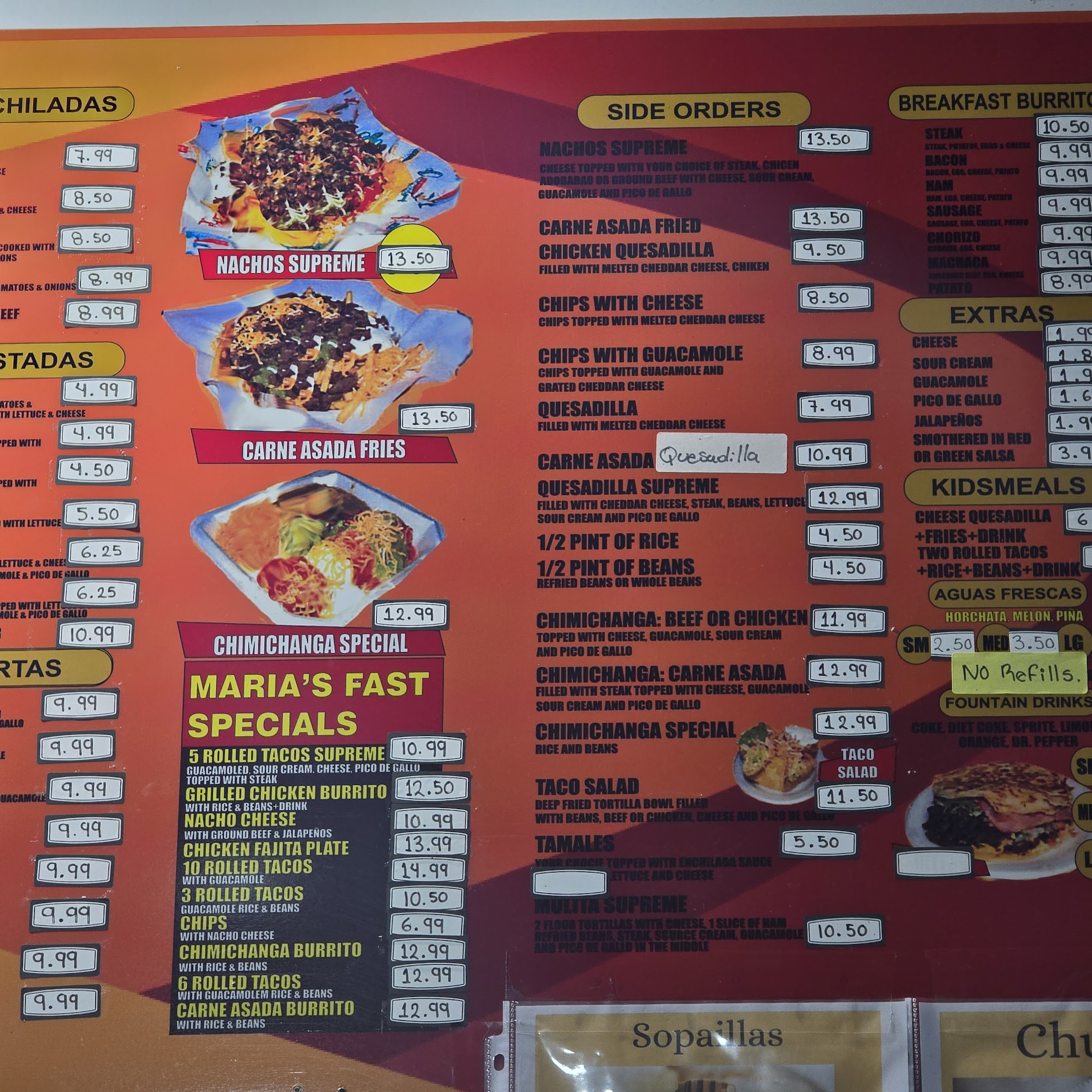 Maria’s Mexican Fast Food Goodland