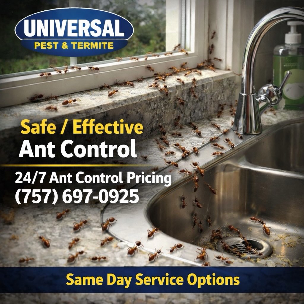 Universal Termite & Pest Control, Inc. 1008 E 17th St Ste 9, Hays Kansas 67601