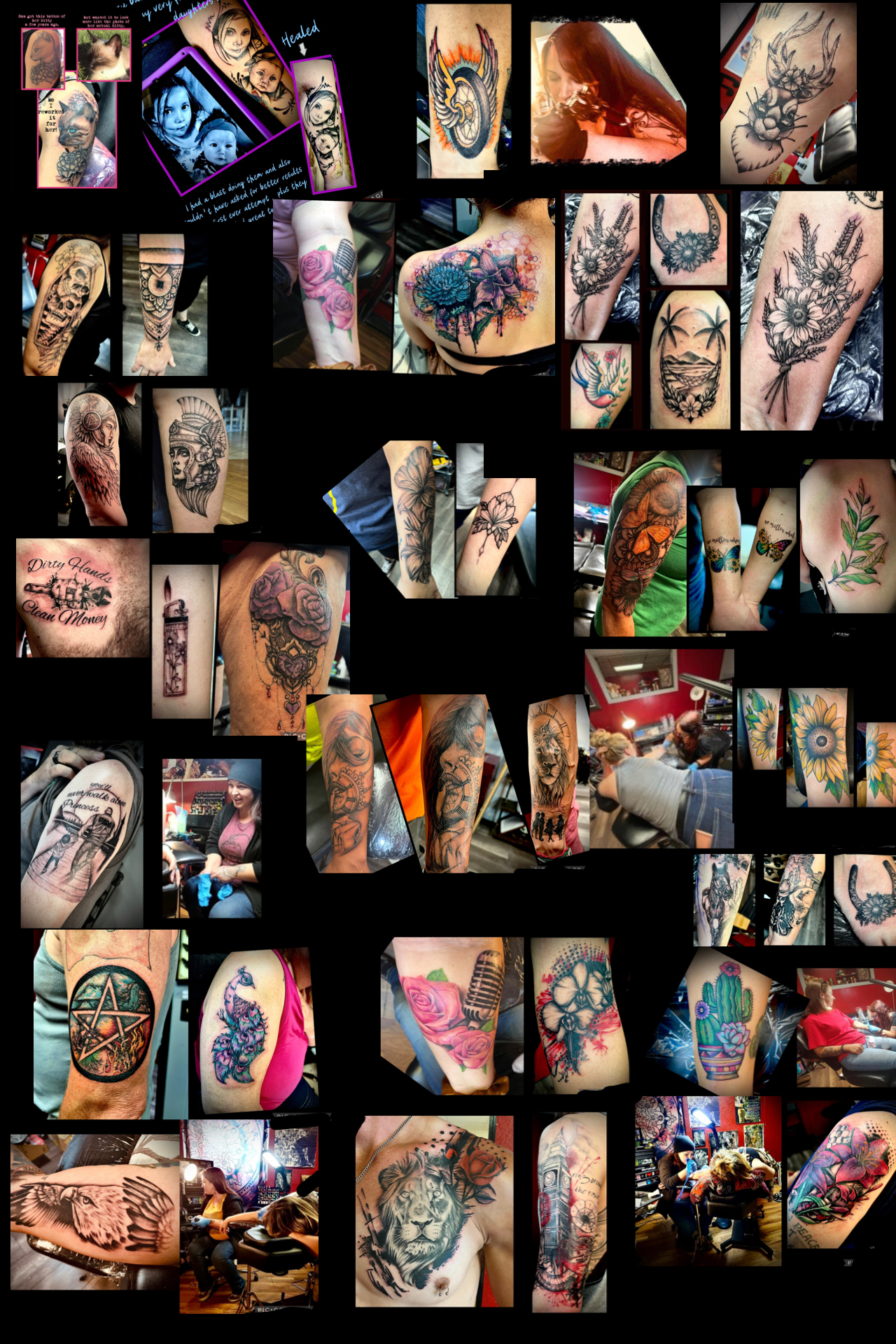 Eclectic Edge Tattoo 1329 E 4th Ave Ste C100, Hutchinson Kansas 67501