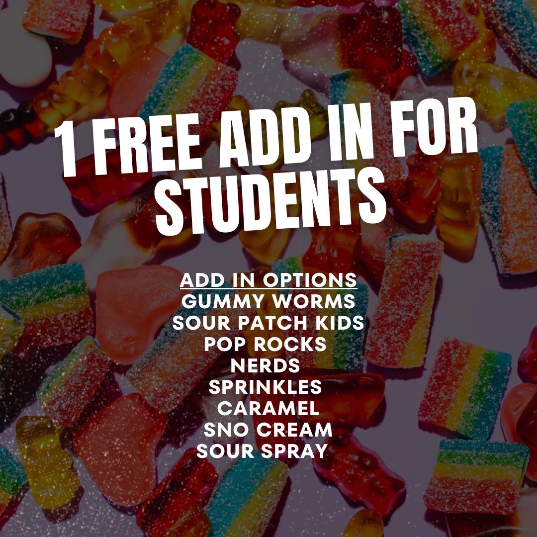 Chill Shaved Ice Menu