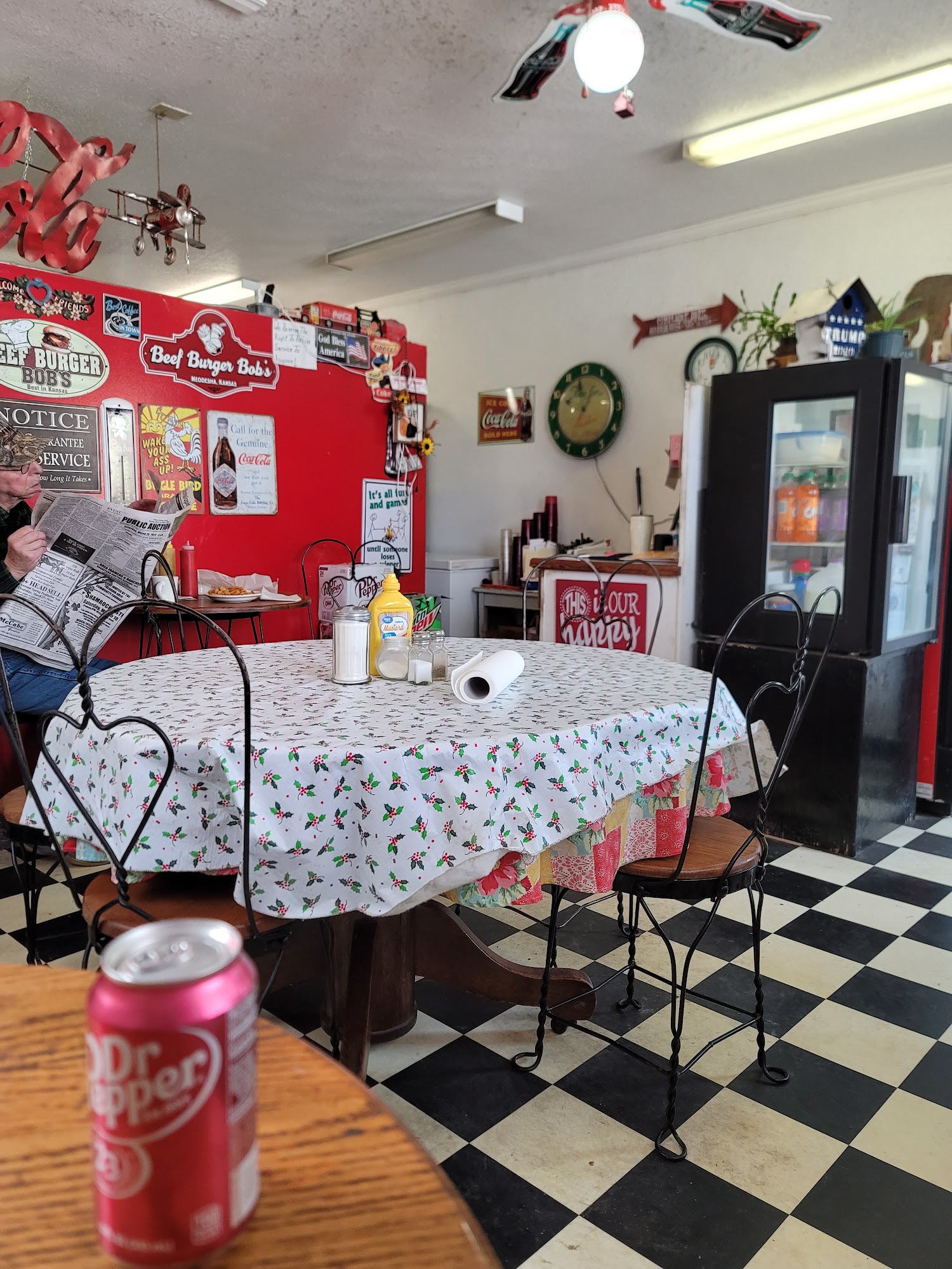 Beef Burger Bob's Menu