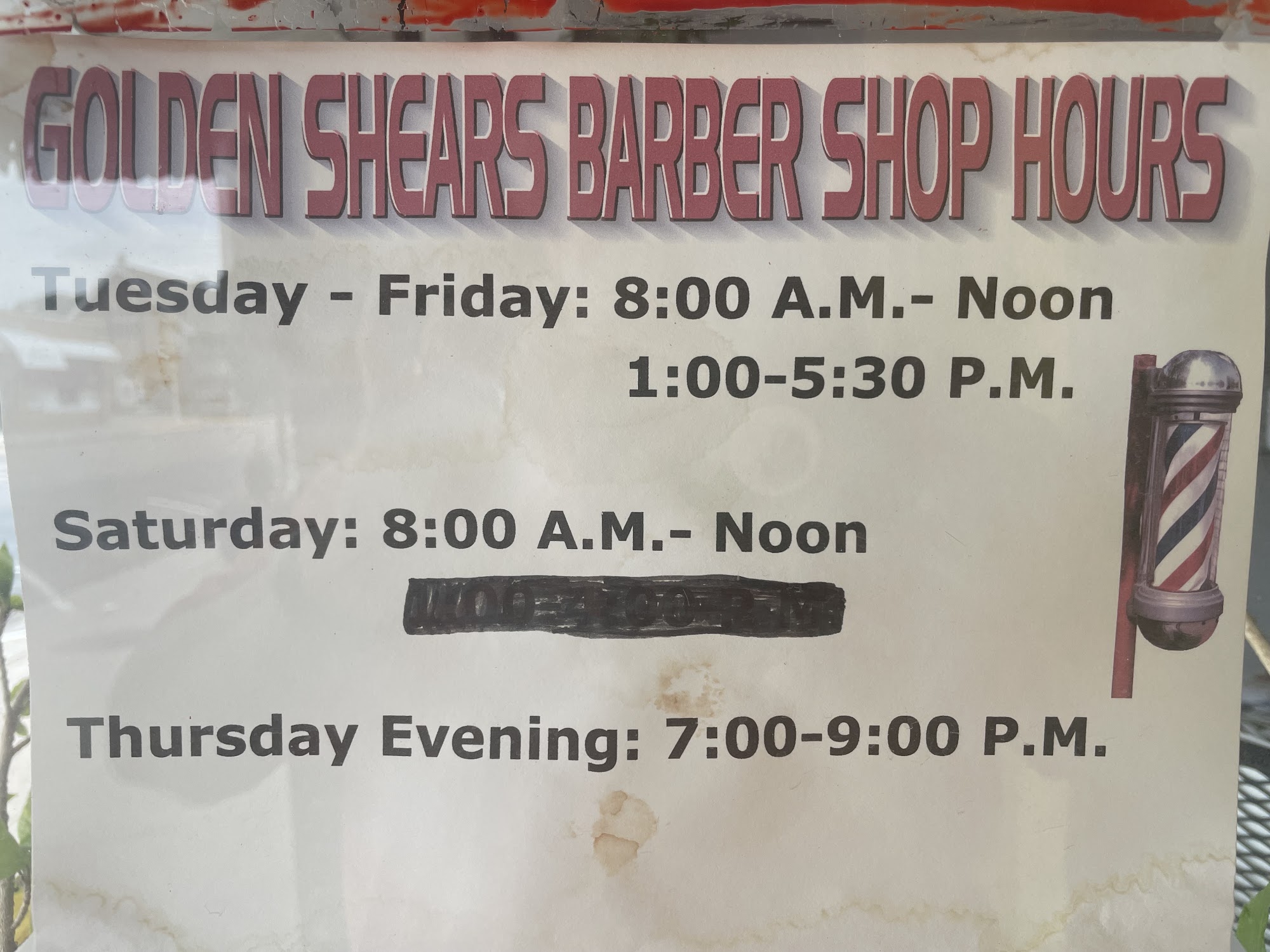 Golden Shears Barber Shop