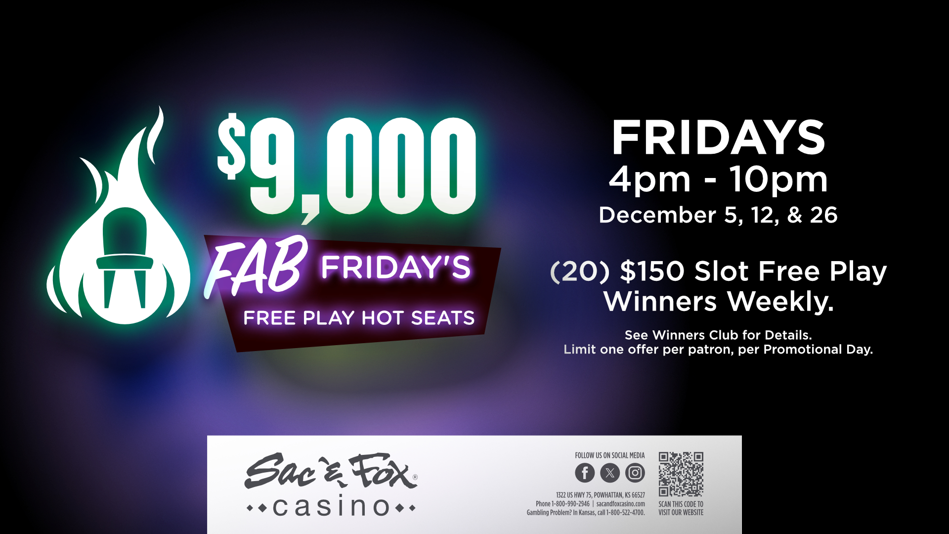 Sac & Fox Gaming Commission Powhattan