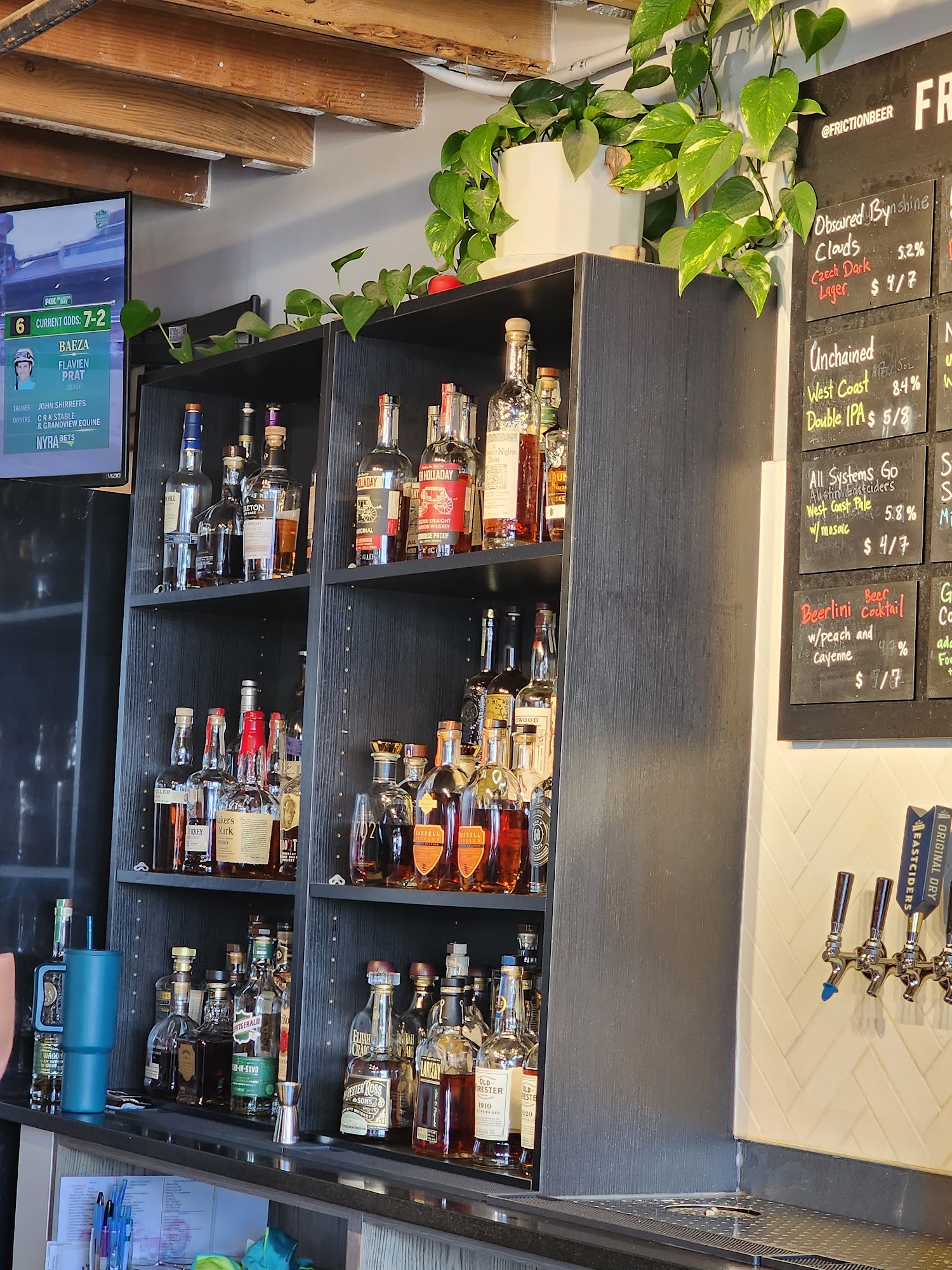 Friction Beer Company Menu