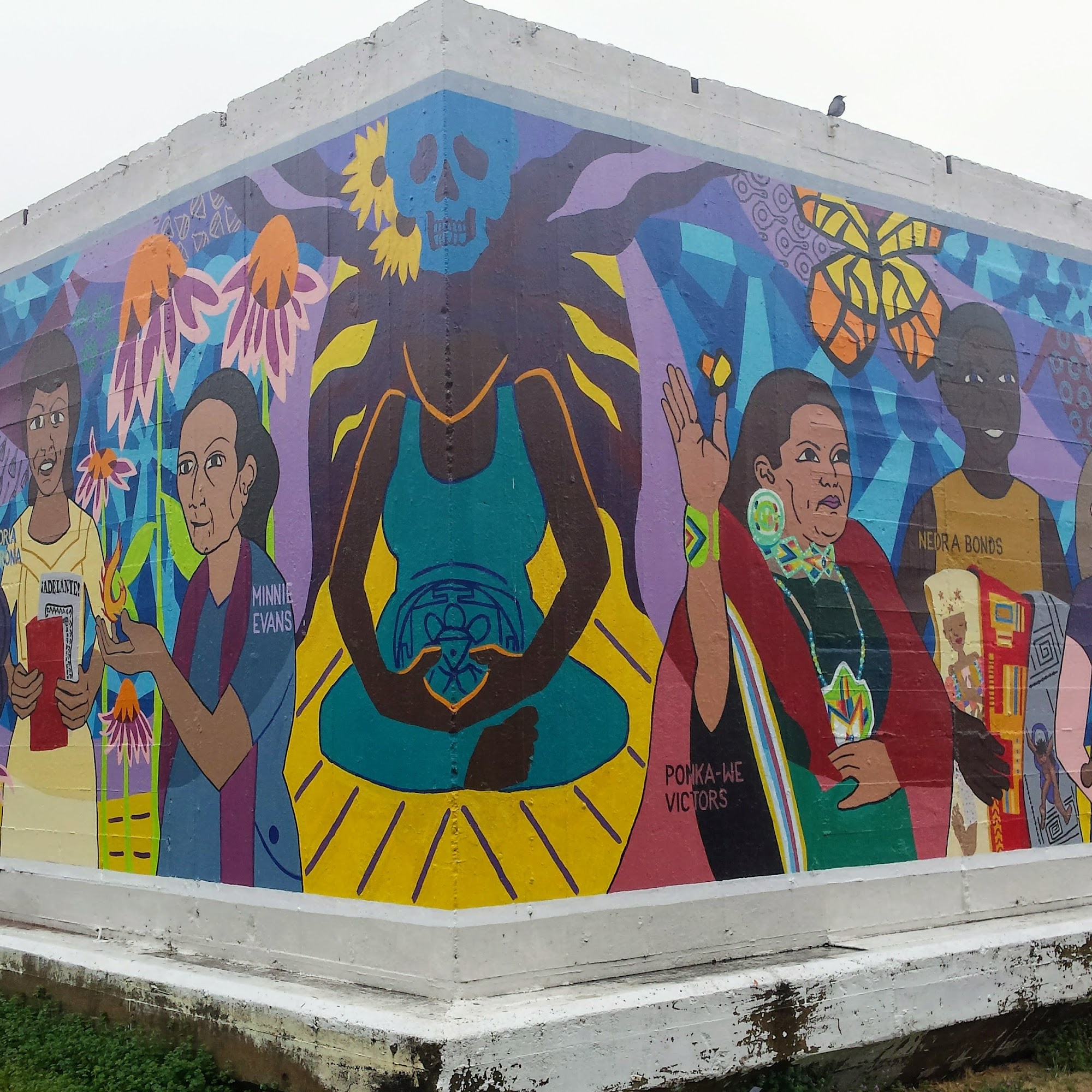 Great Mural Wall of Topeka 1969-1999 SW Western Ave, Topeka Kansas 66612