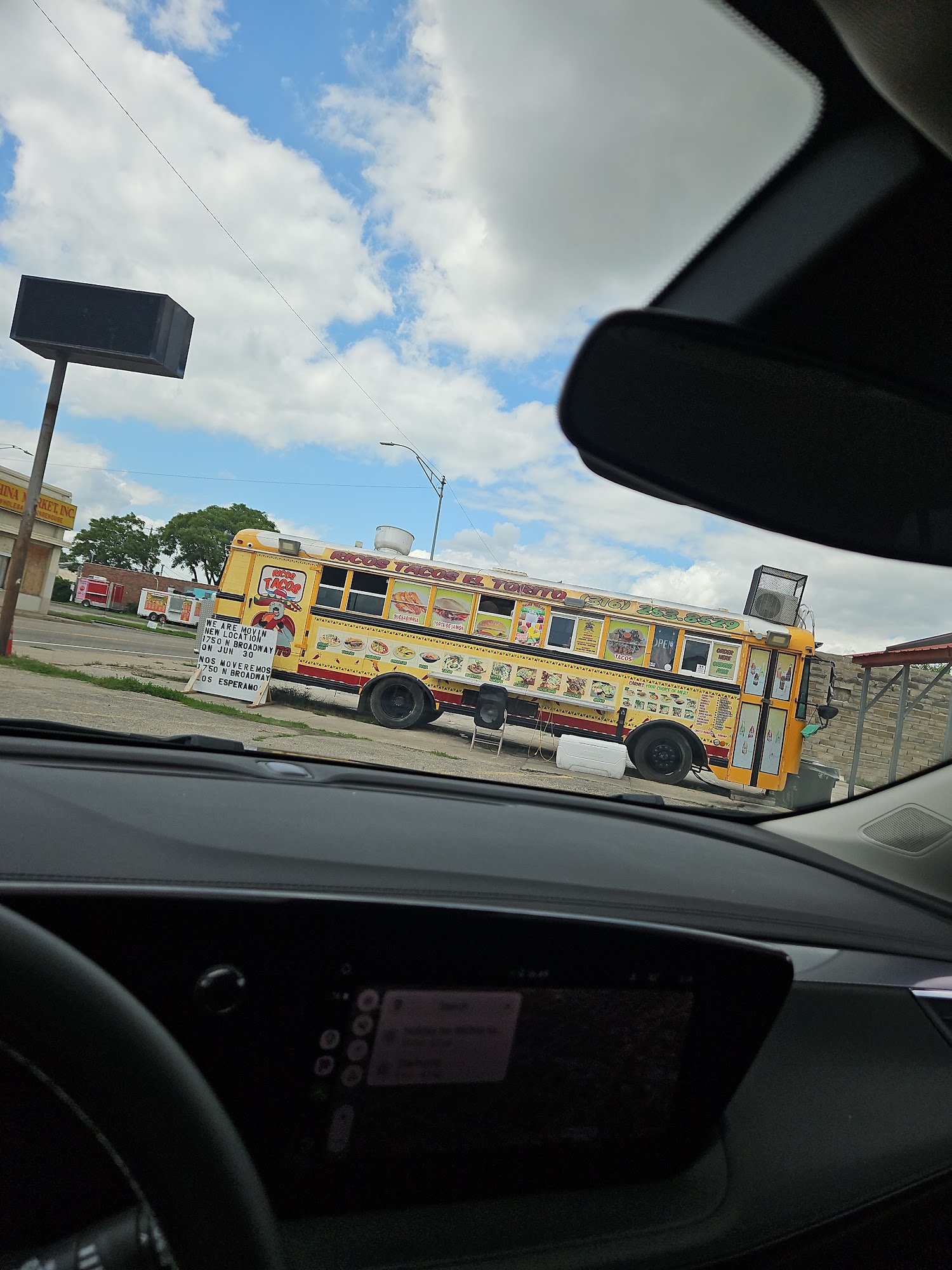 Rico's Tacos El Torito Menu