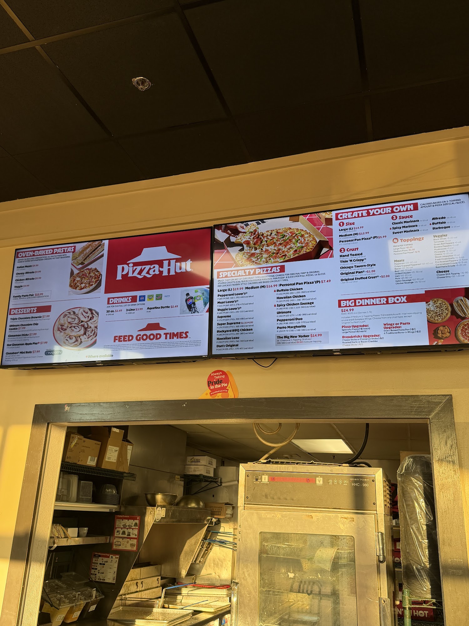 Pizza Hut Menu