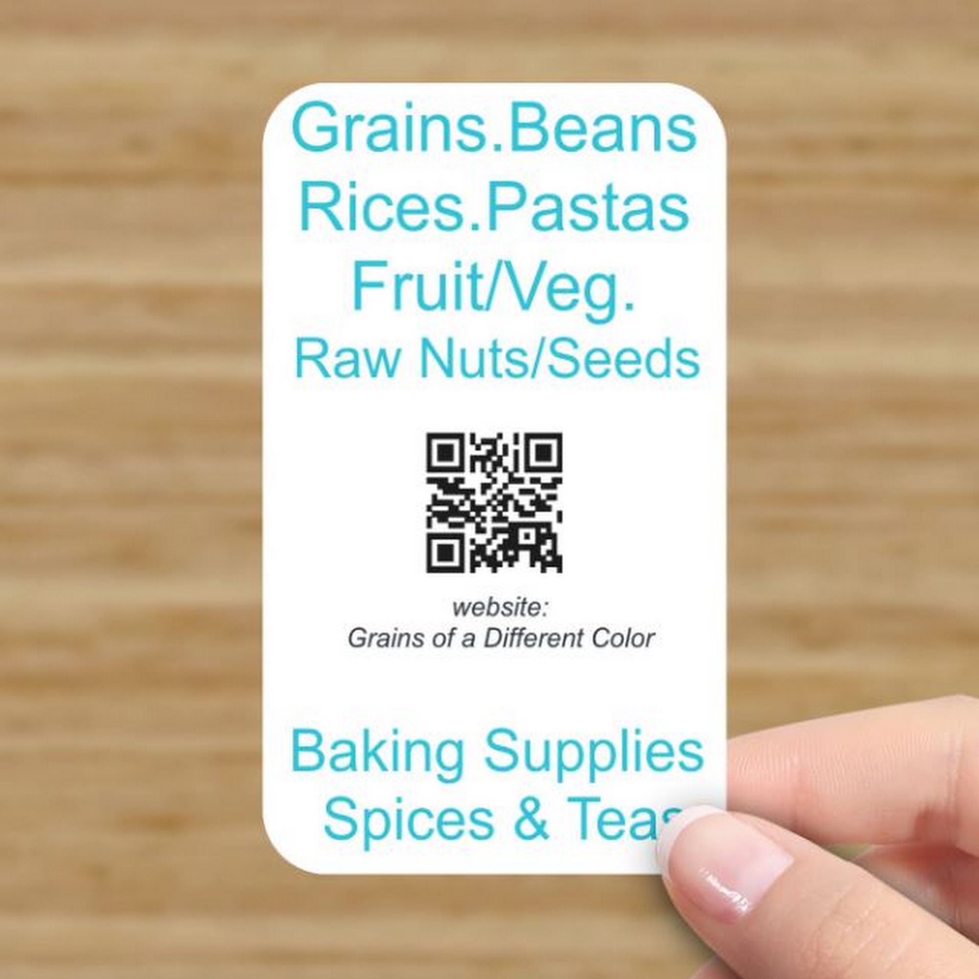 Grains of a Different Color Winfield