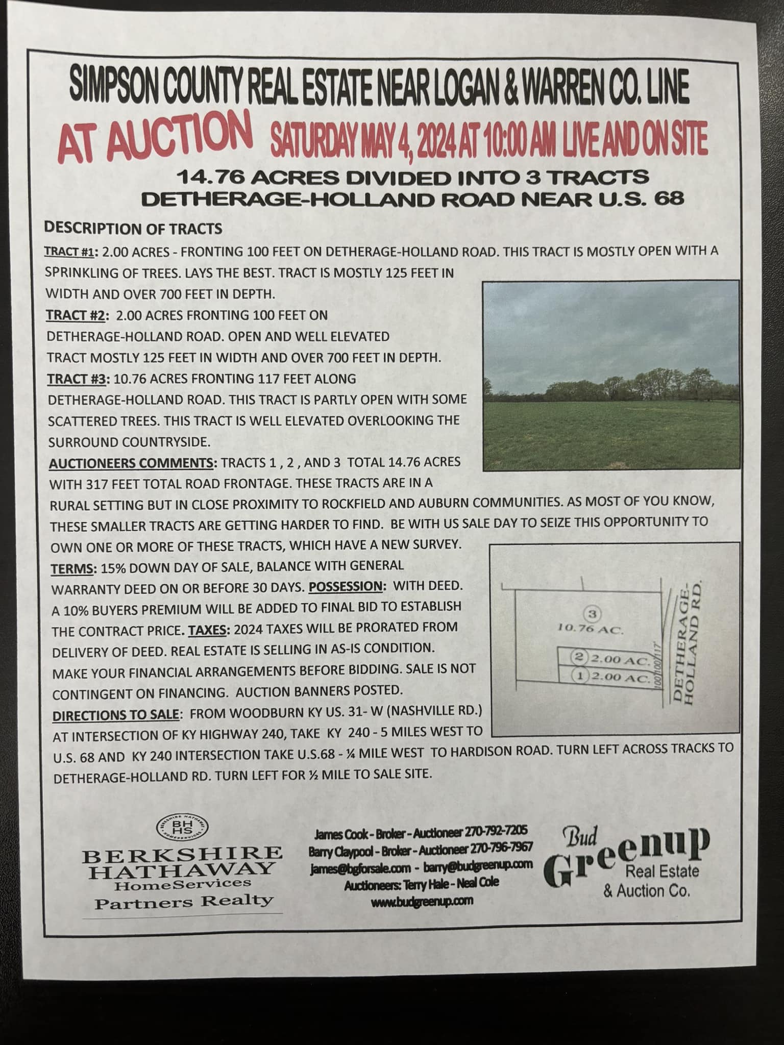 Bud Greenup Real Estate & Auction