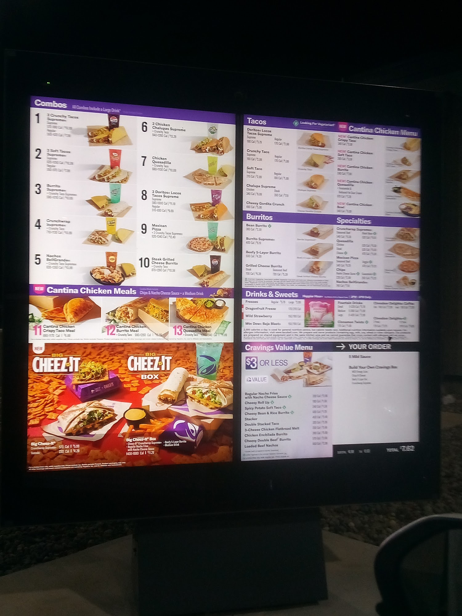 Taco Bell Menu