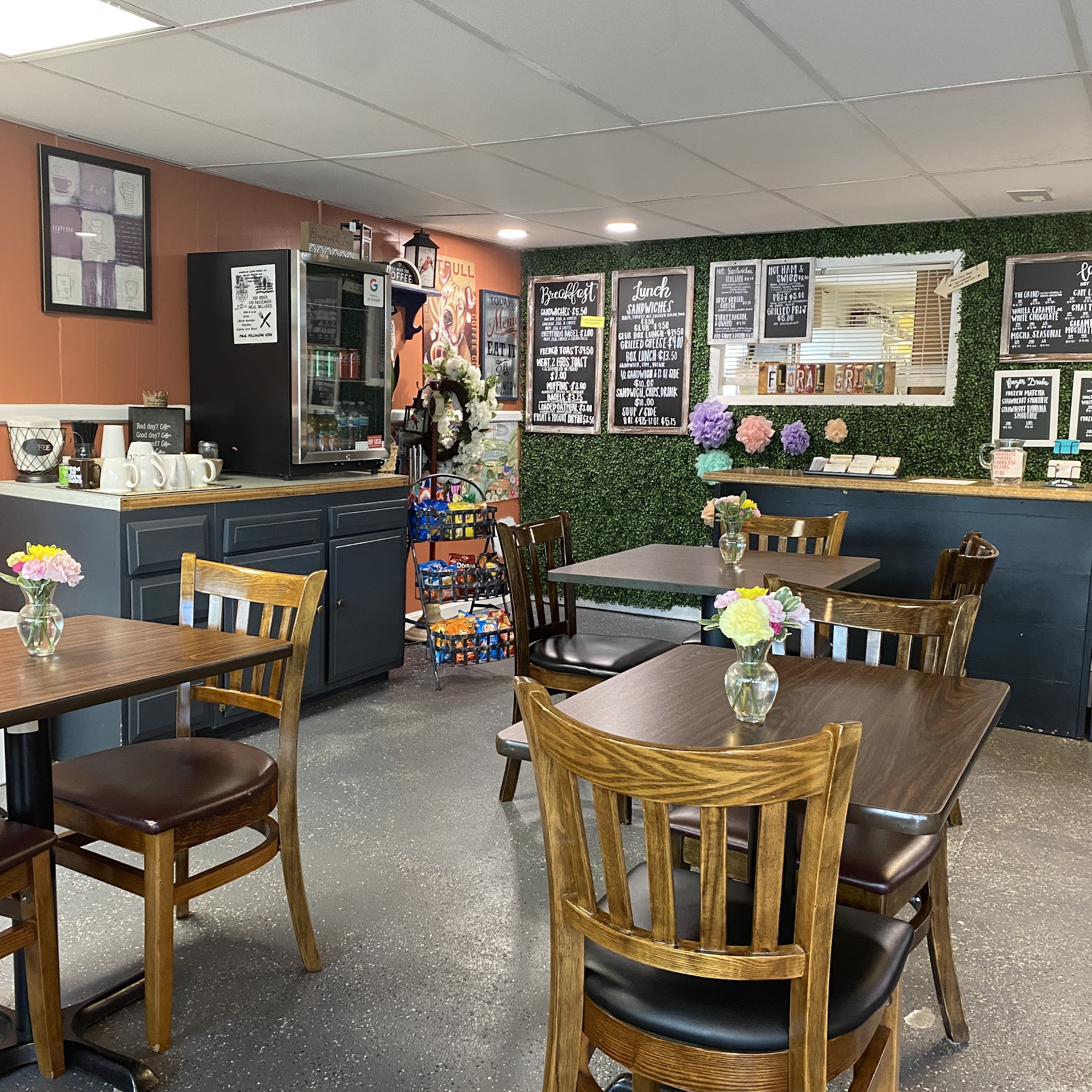 The Floral Grind Florist And Coffeehouse Fairdale