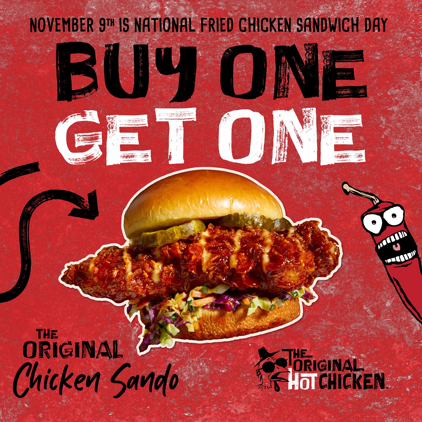 The Original Hot Chicken Menu