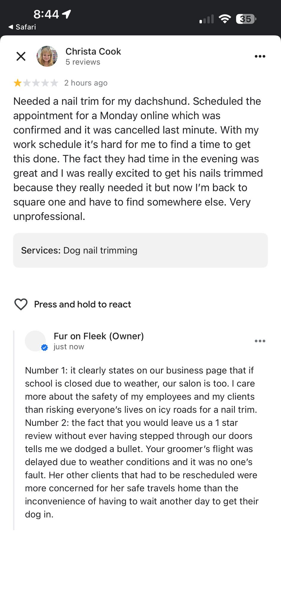 Fur on Fleek Georgetown