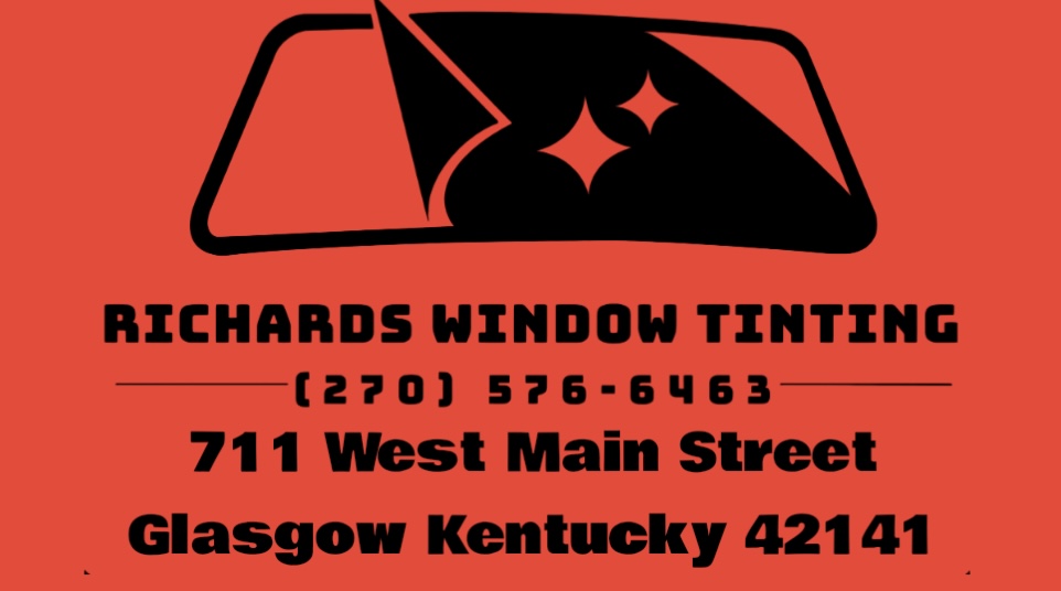 Richard’s window tinting 711 W Main St, Glasgow Kentucky 42141